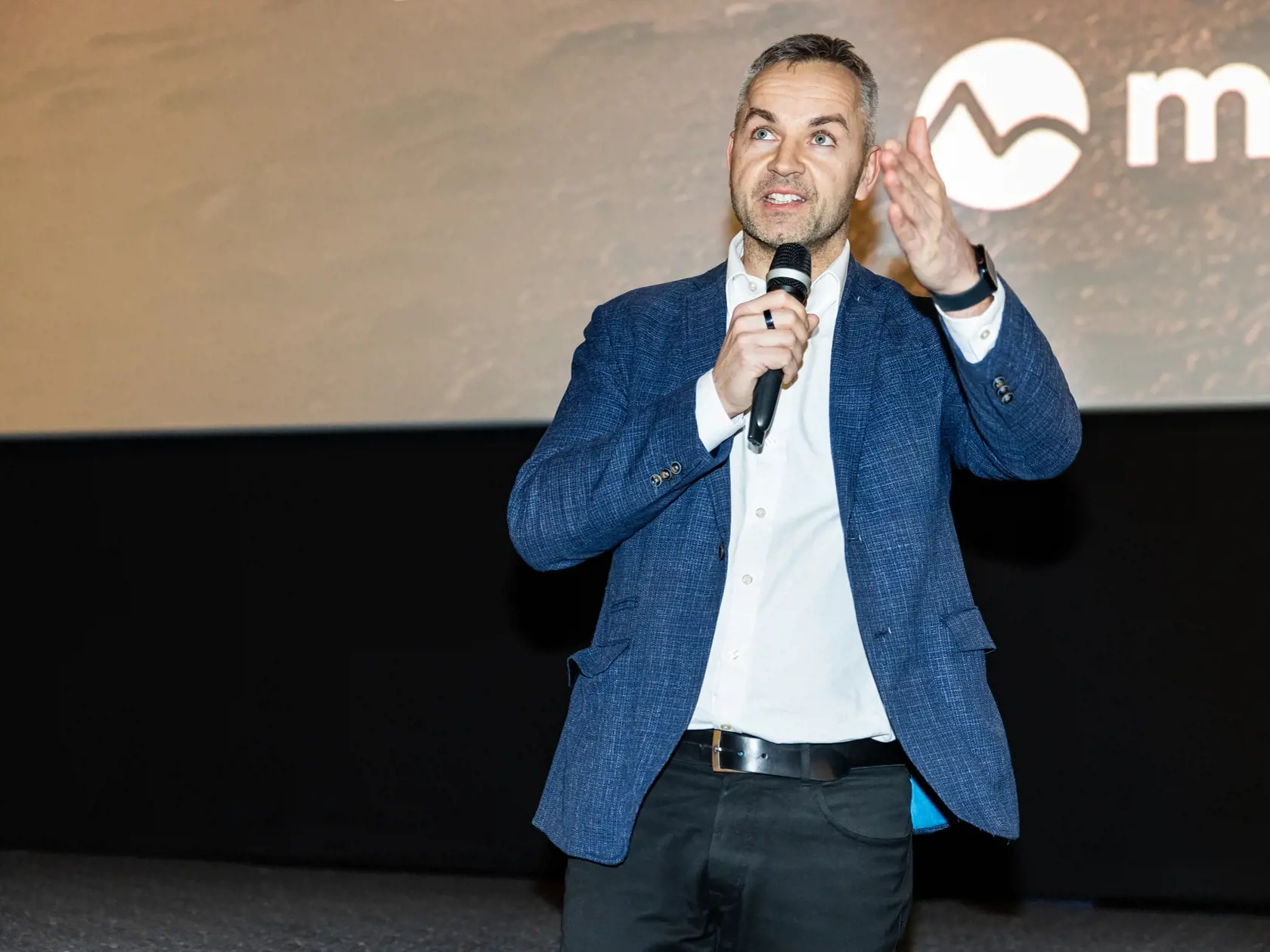 Premiéra seriálu “VINA” v Bratislave. Na snímke Peter Gažík.