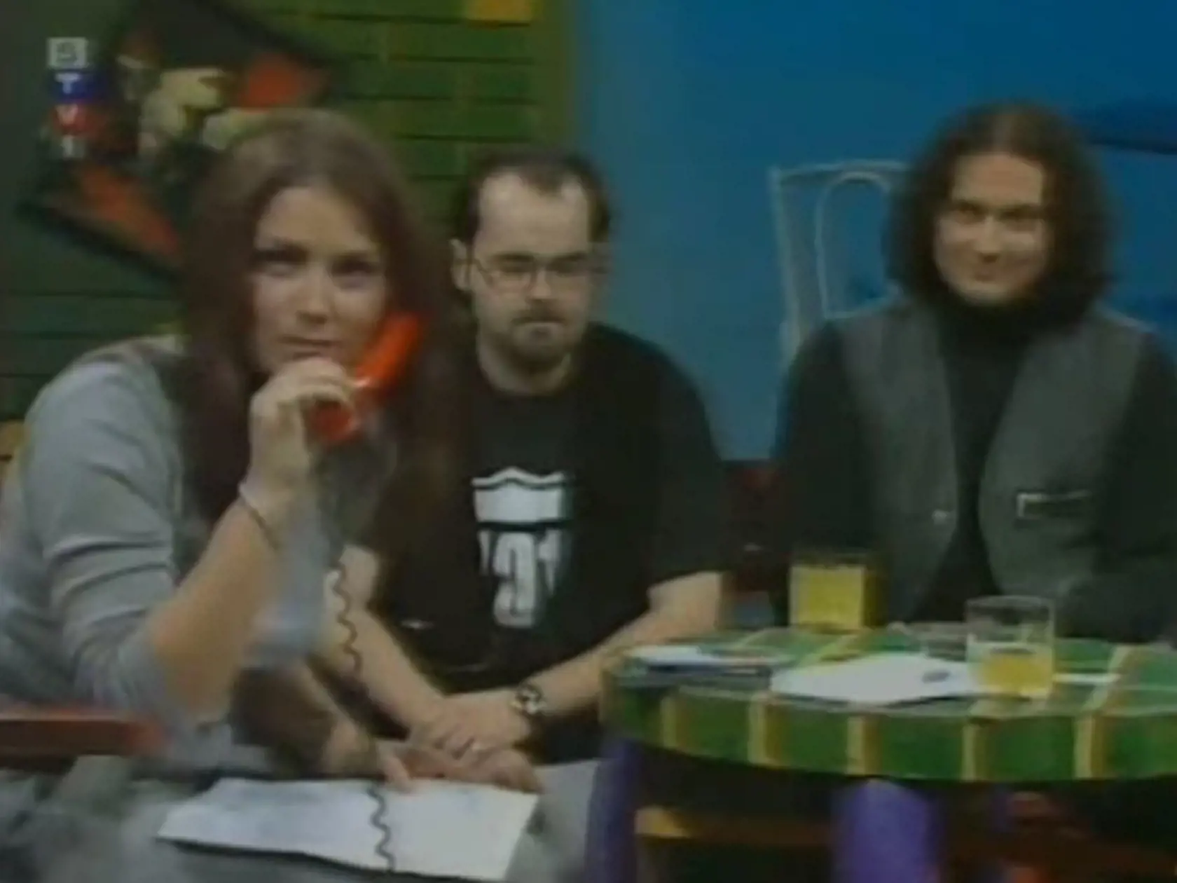 Toto si pamätáte? Štúdio Kontakt moderovala istý čas aj Zuzana Vačková. Snímka je z roku 1998.