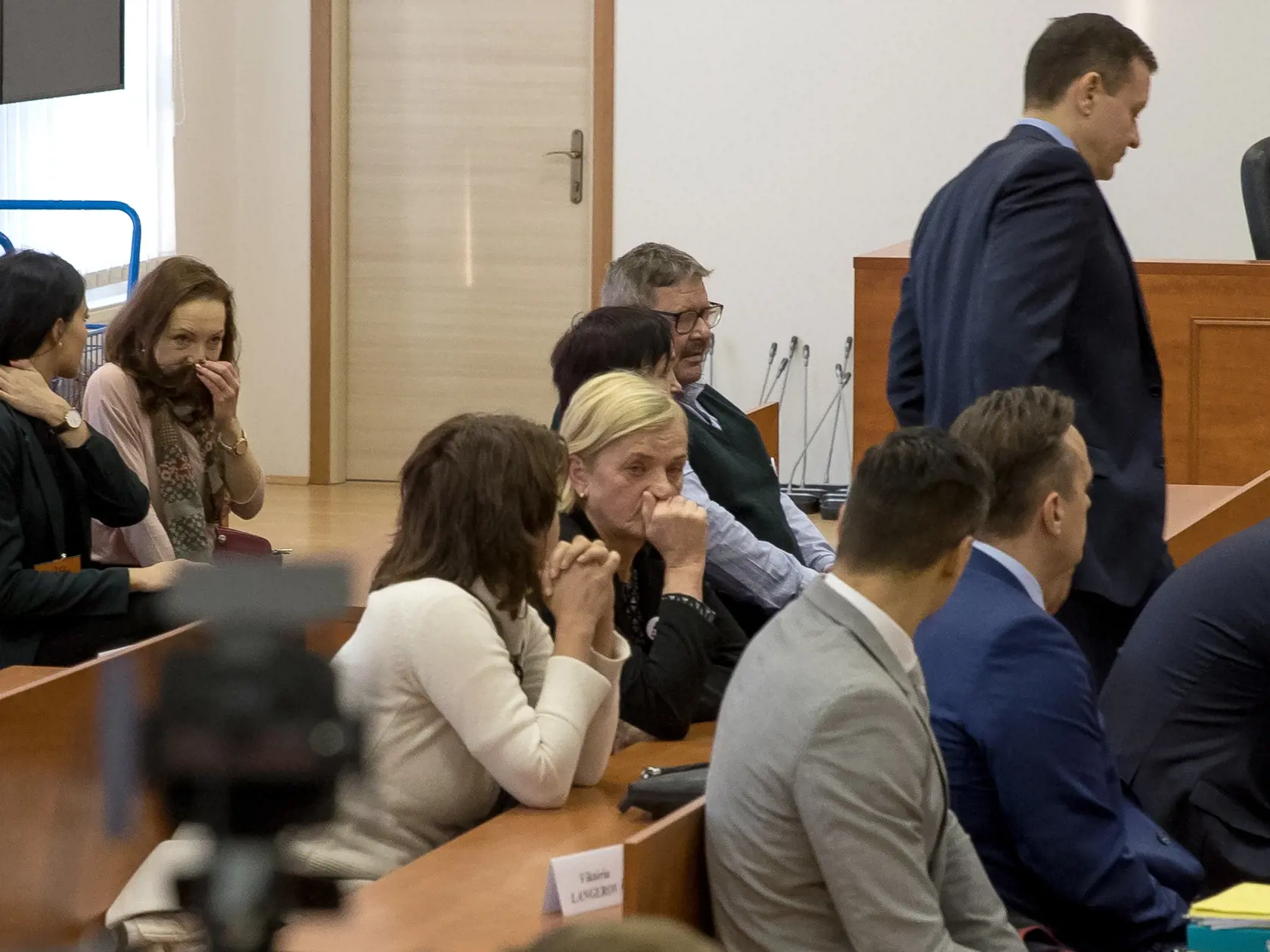 Prvé pojednávanie na Špecializovanom trestnom súde v Pezinku vo veci vraždy investigatívneho novinára Jána Kuciaka a jeho snúbenice Martiny Kušnírovej. Na snímke je Zlatica Kušnírová, matka Martiny Kušnírovej.