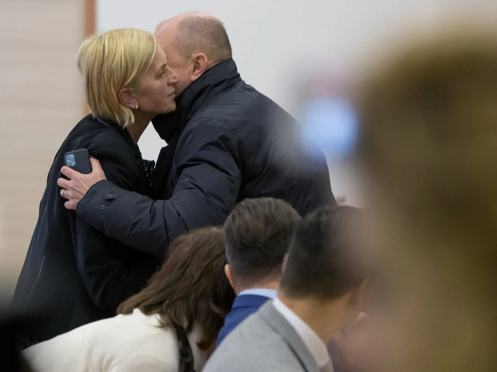 Prvé pojednávanie na Špecializovanom trestnom súde v Pezinku vo veci vraždy investigatívneho novinára Jána Kuciaka a jeho snúbenice Martiny Kušnírovej. Na snímke je Zlatica Kušnírová, matka Martiny Kušnírovej.