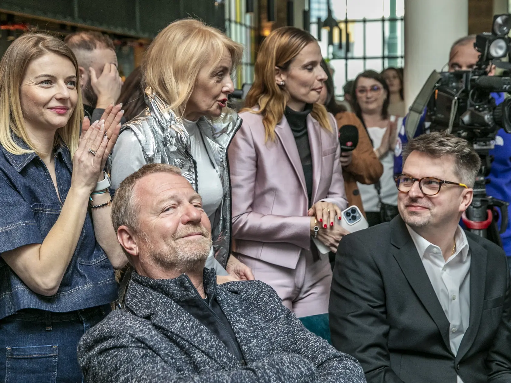  Na snímke je prezentácia nového televízneho seriálu Lásky v Istanbule, ktorá sa uskutočnila v bratislavskom podniku Nox.