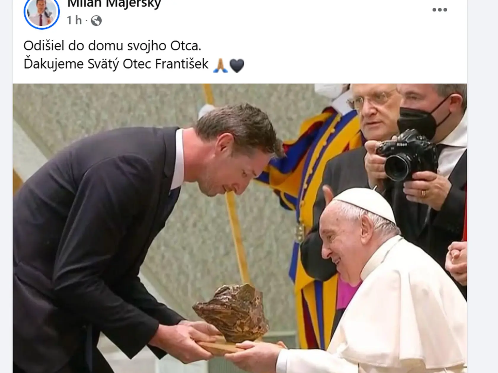 Ďakujeme, lúči sa Milan Majerský, predseda KDH: 