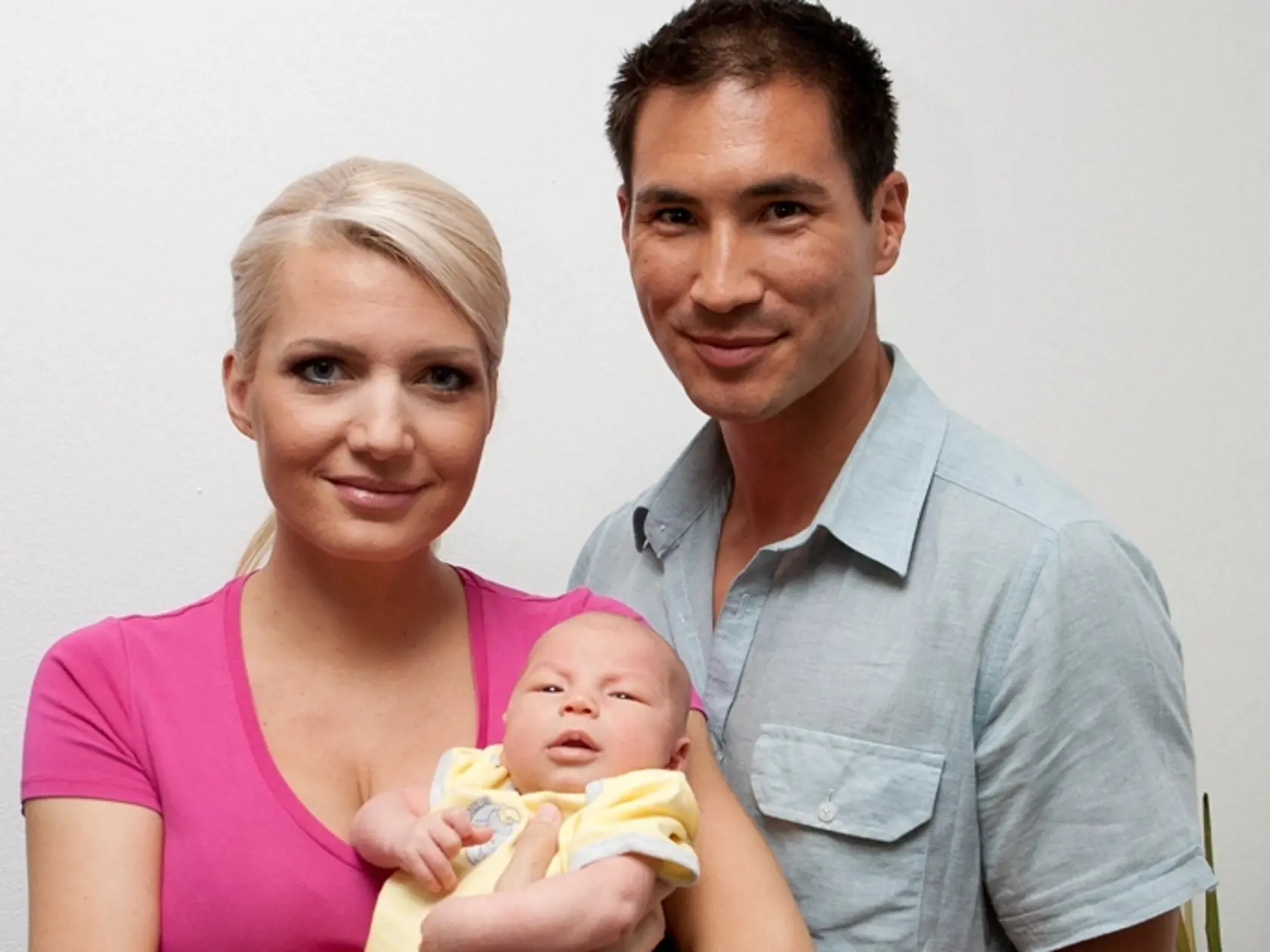 Šťastná rodina:
Aneta, Gabriel a Mark.