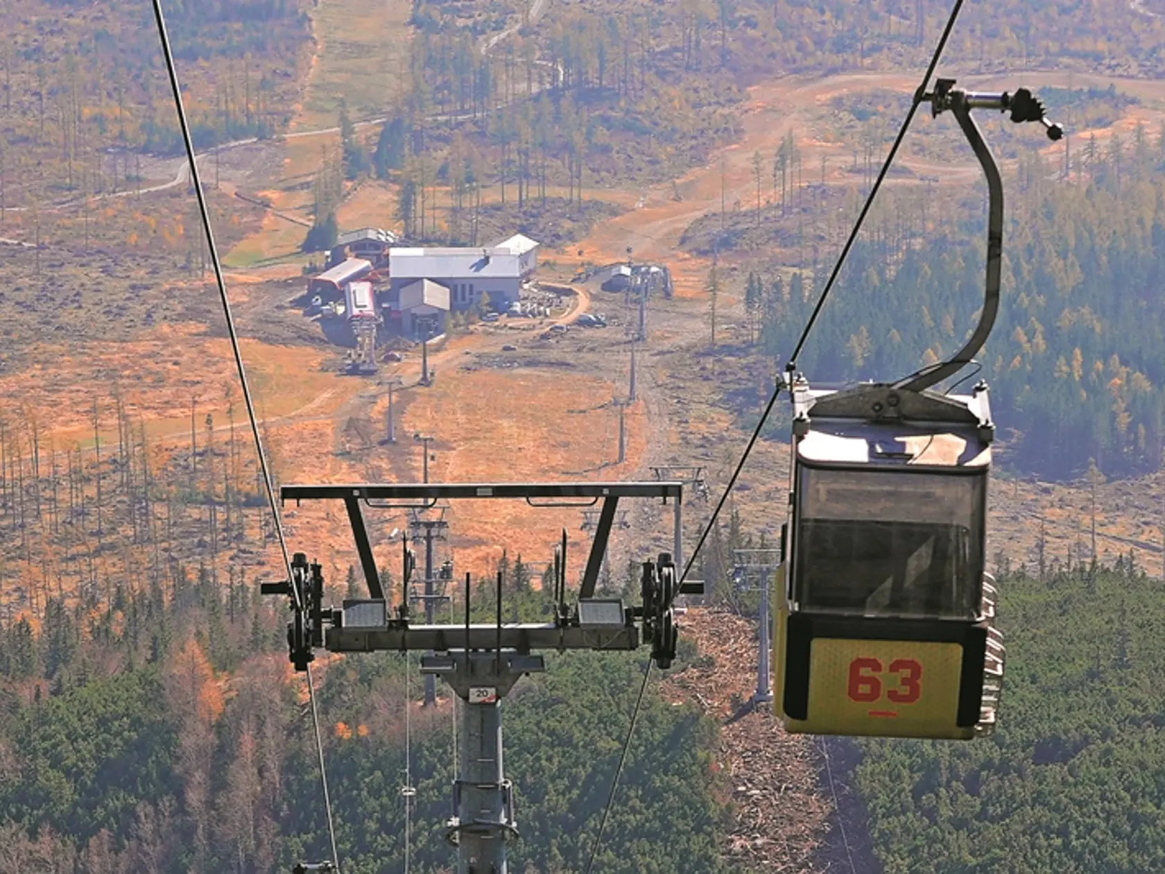 Lanovka na Skalnaté pleso.
