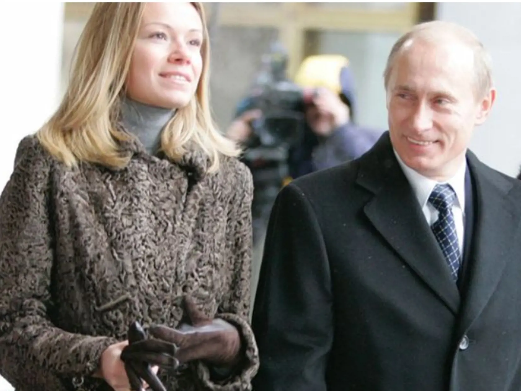 Najstaršia dcéra Maria s Putinom.