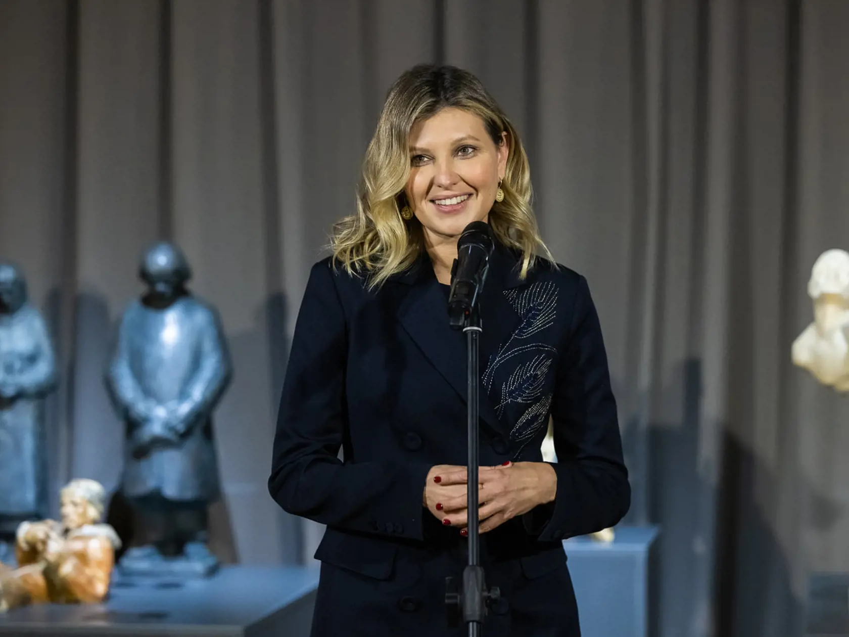 Krásna Olena Zelenská.