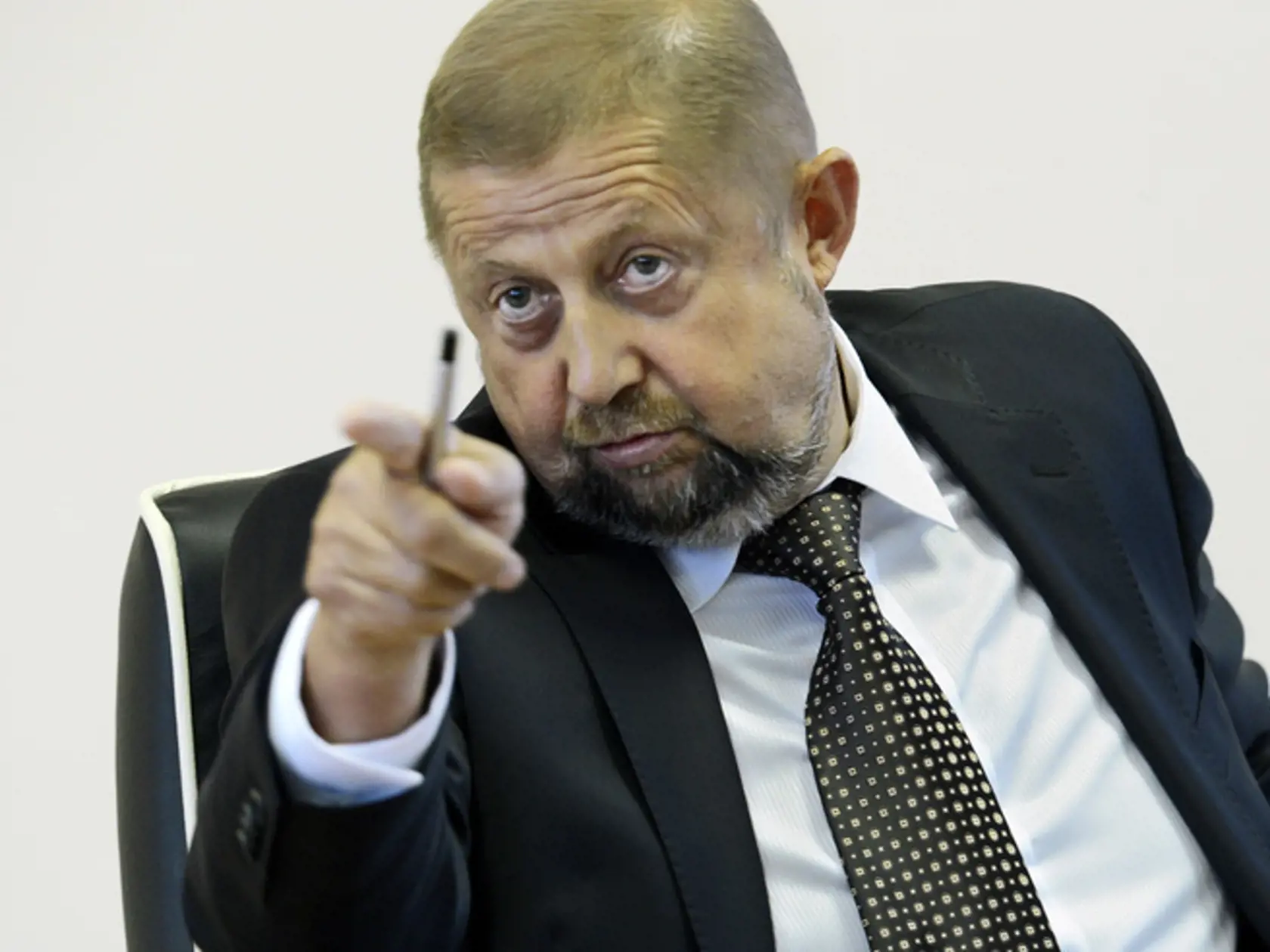 Štefan Harabin a jeho legendárny ukazovák