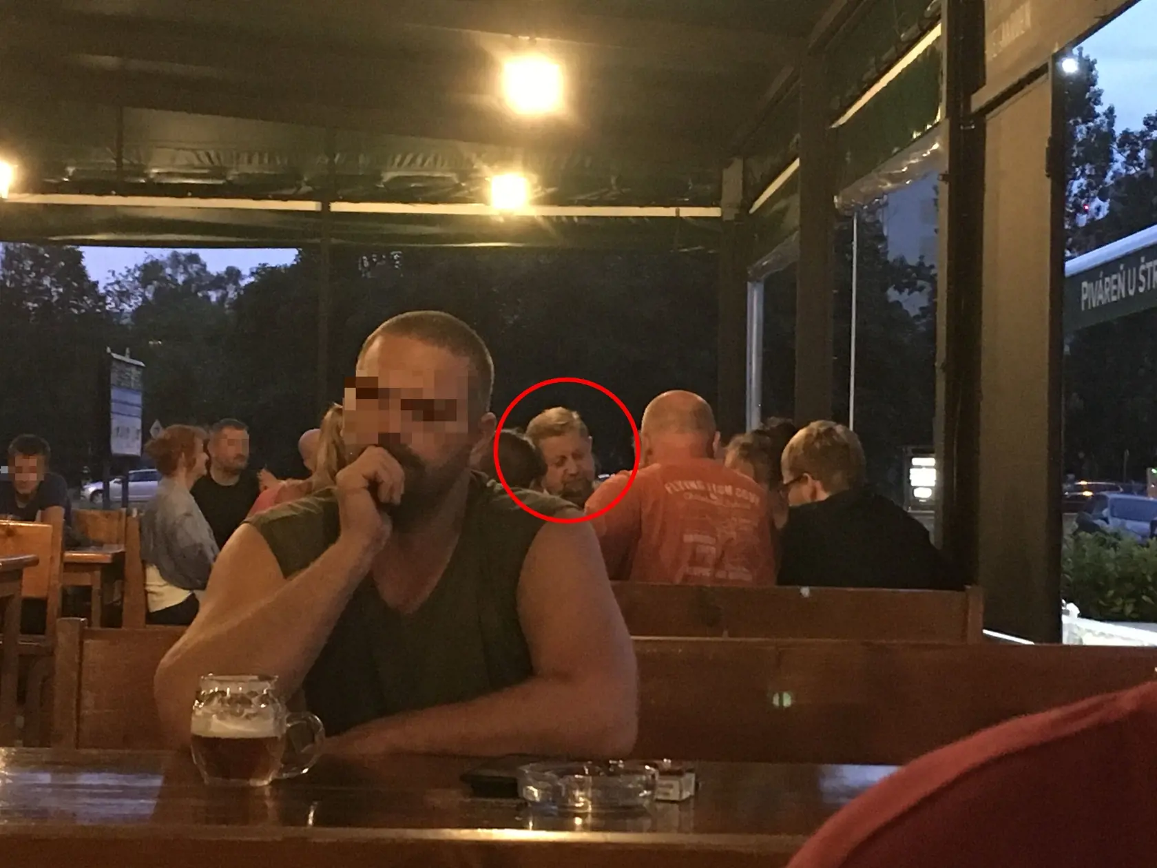 Pondelkový večer si Harabin užíval v kruhu rodiny.