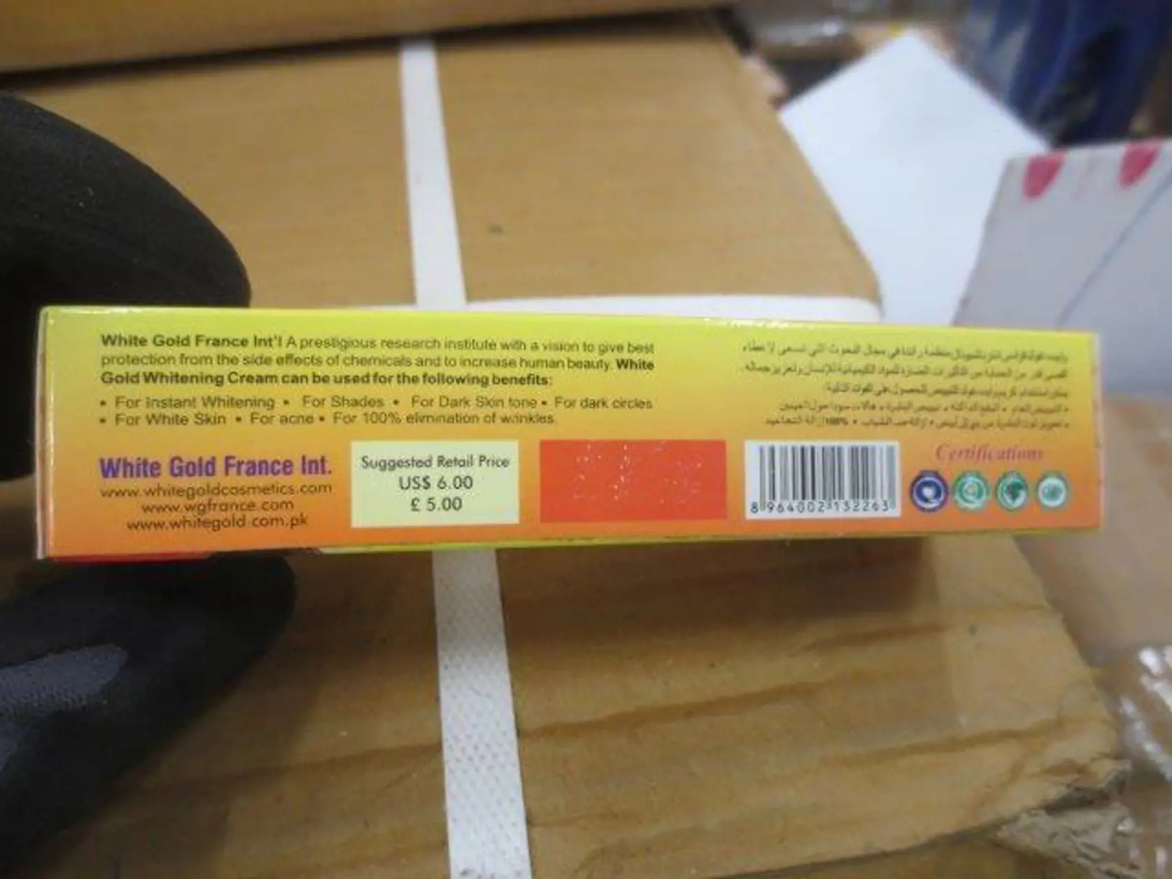 White Gold whitening cream with papaya extract – krém na zosvetlenie pokožky