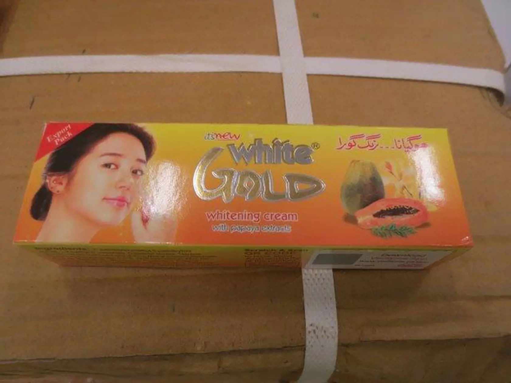 White Gold whitening cream with papaya extract – krém na zosvetlenie pokožky