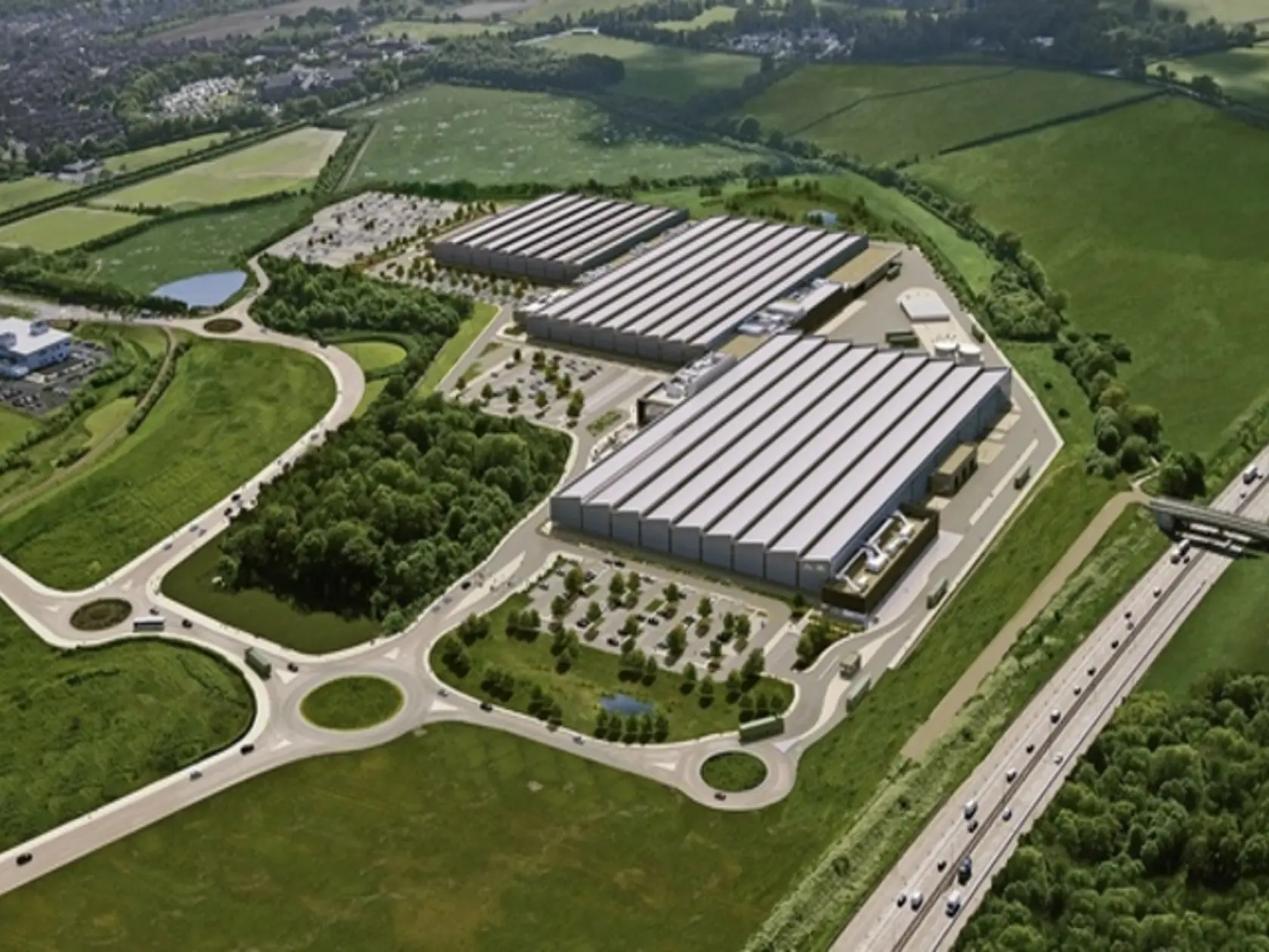 Takto by mal po dostavaní vyzerať závod Jaguar Land Rover v Nitre.