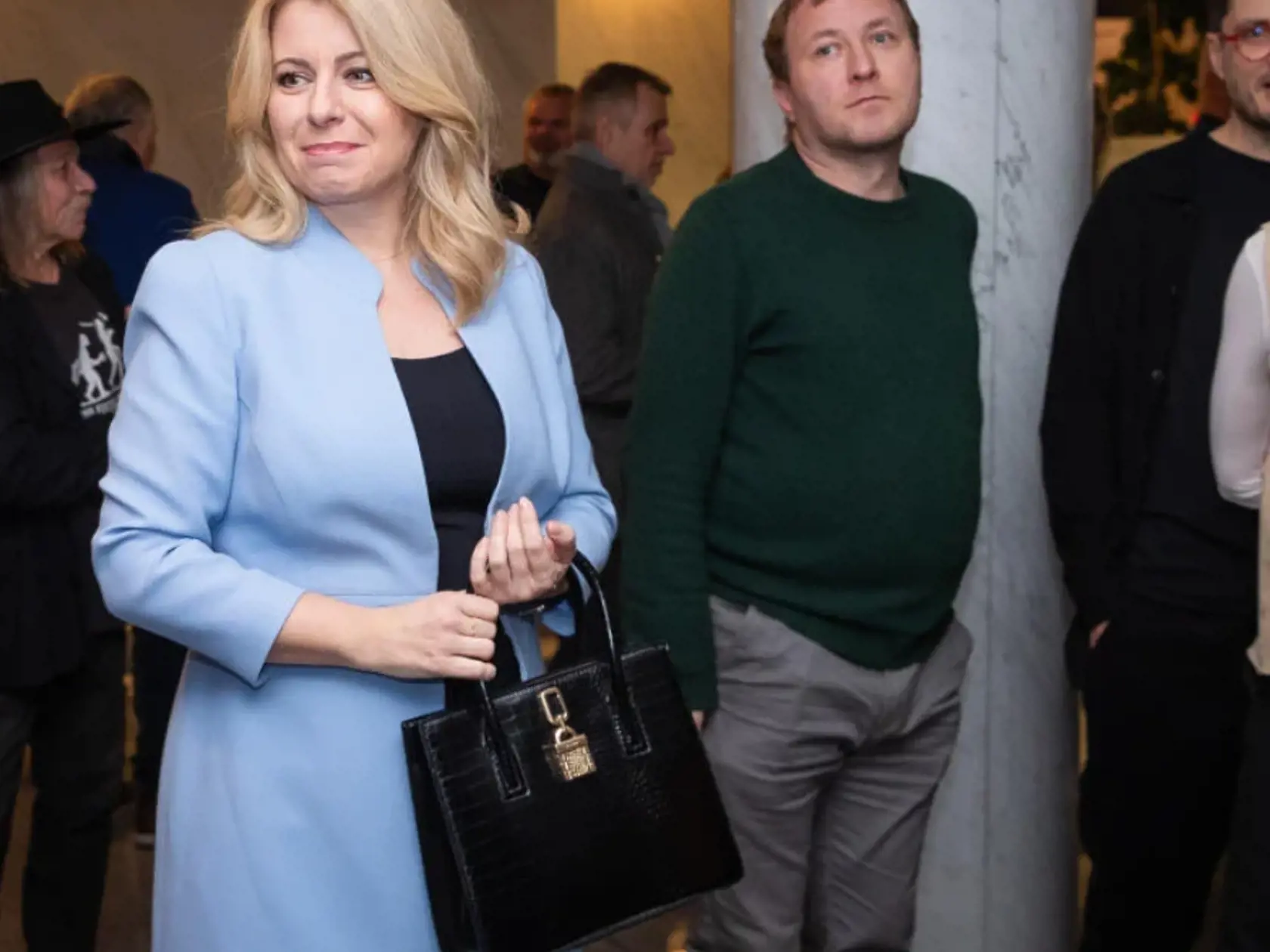 Zuzana Čaputová na premiére filmu Emília.