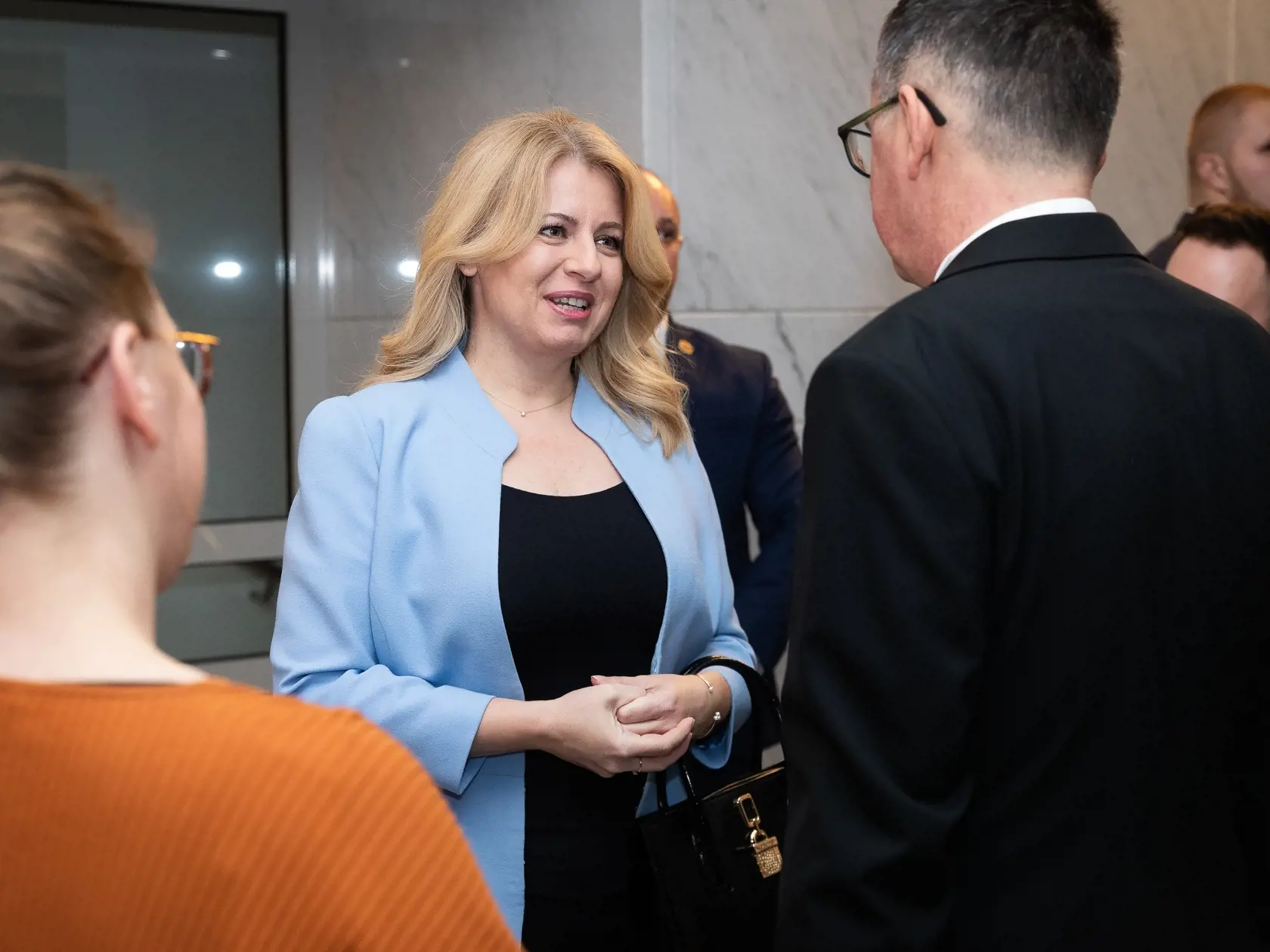 Slávnostná premiéra filmu Emília. Na snímke prezidentka Zuzana Čaputová.
