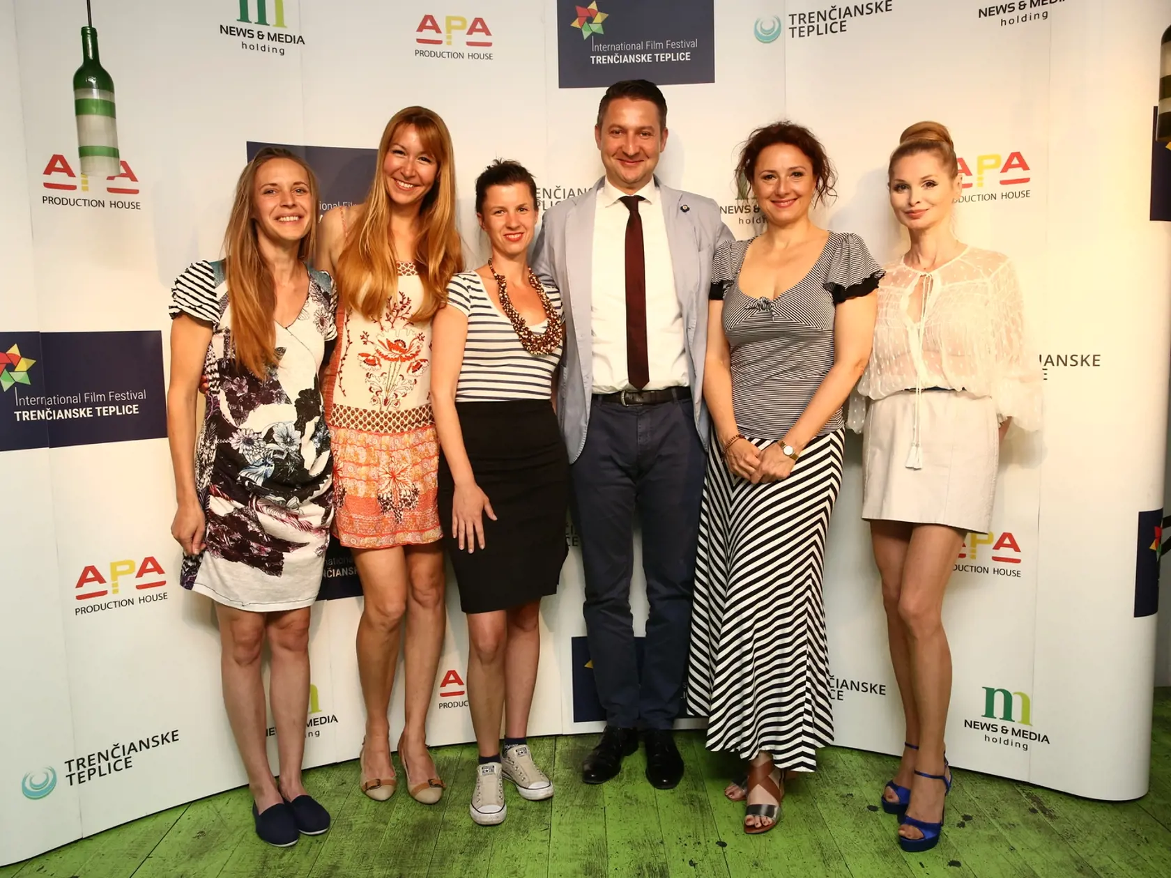 Organizátori Park Film Festivalu v Trenčianských Tepliciach.