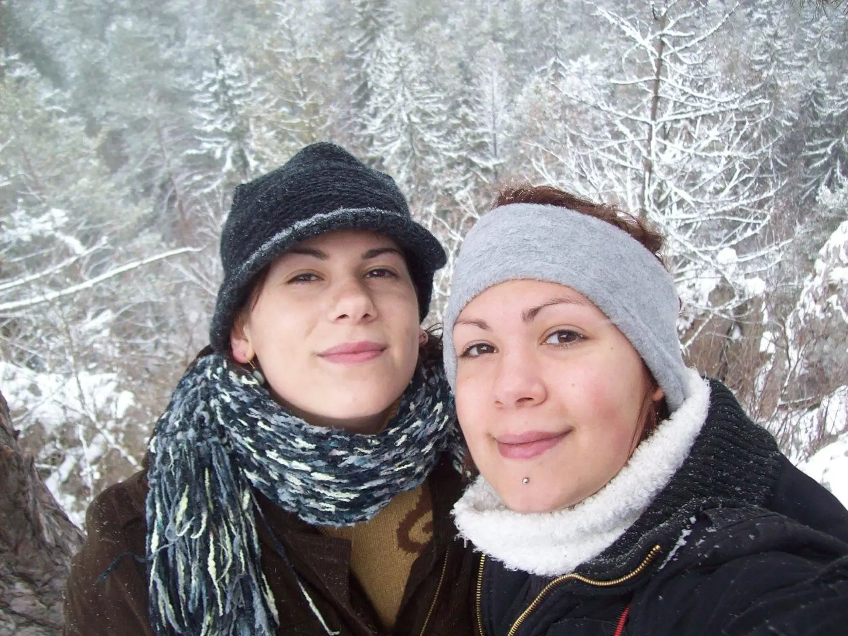 Dcéry Ľuby Blaškovičovej, Kristína a Katka.