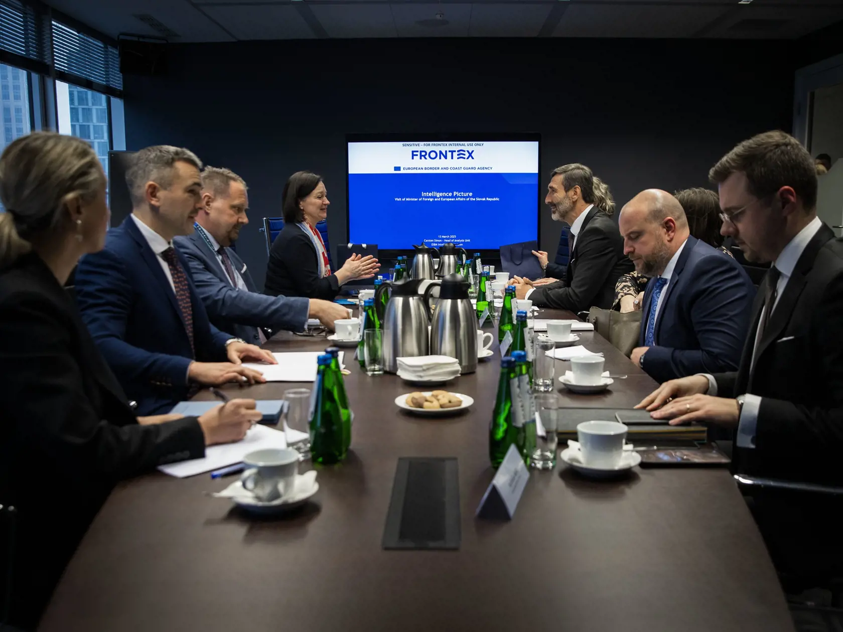 Minister Juraj Blanár na pracovnej ceste vo Varšave vo Frontexe.