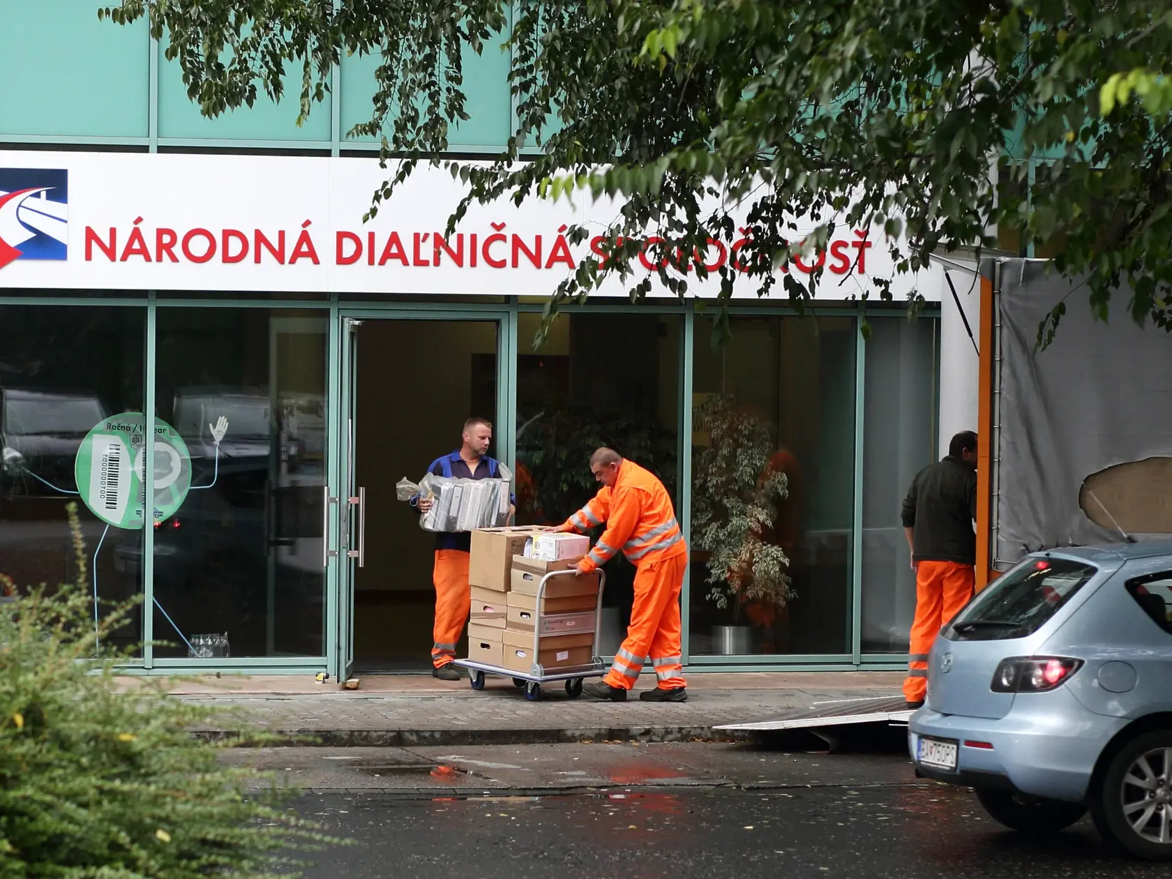 Budova Národnej diaľničnej spoločnosti.