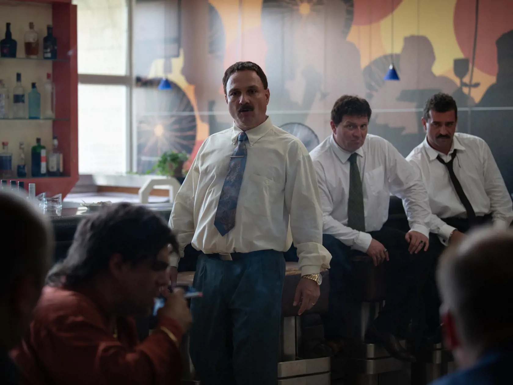 Záber z filmu Černák. Dušan Cinkota stvárnil postavu inšpirovanú Milošom Kaštanom.