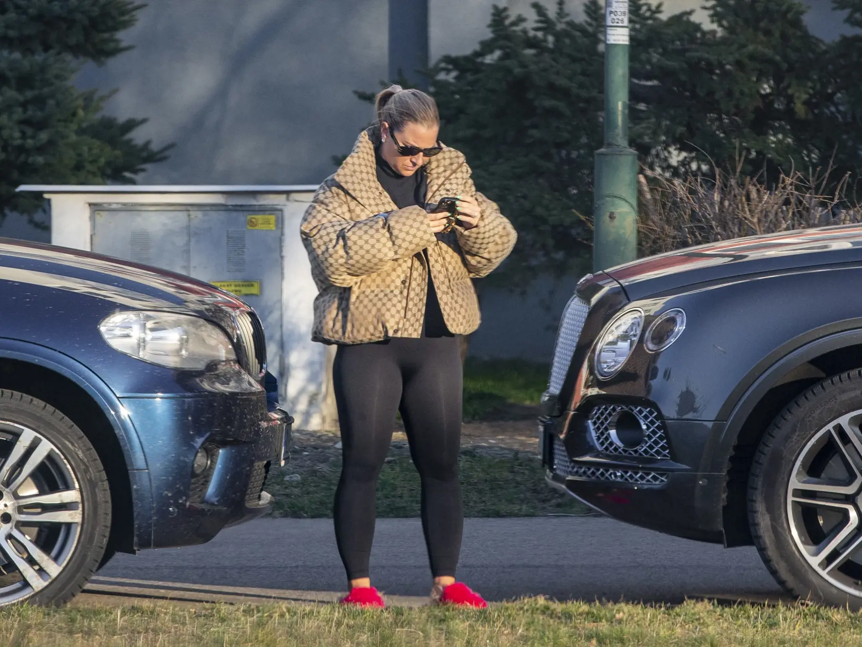 Na snímke je Dominika Cibulková po tréningu v tanečnom štúdiu Dansovia. 