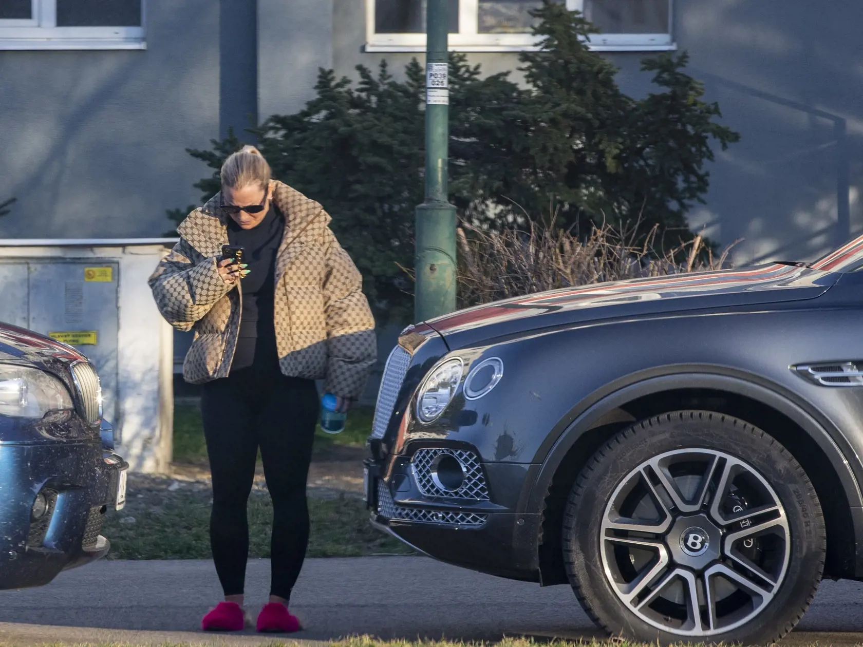 Na snímke je Dominika Cibulková po tréningu v tanečnom štúdiu Dansovia. 