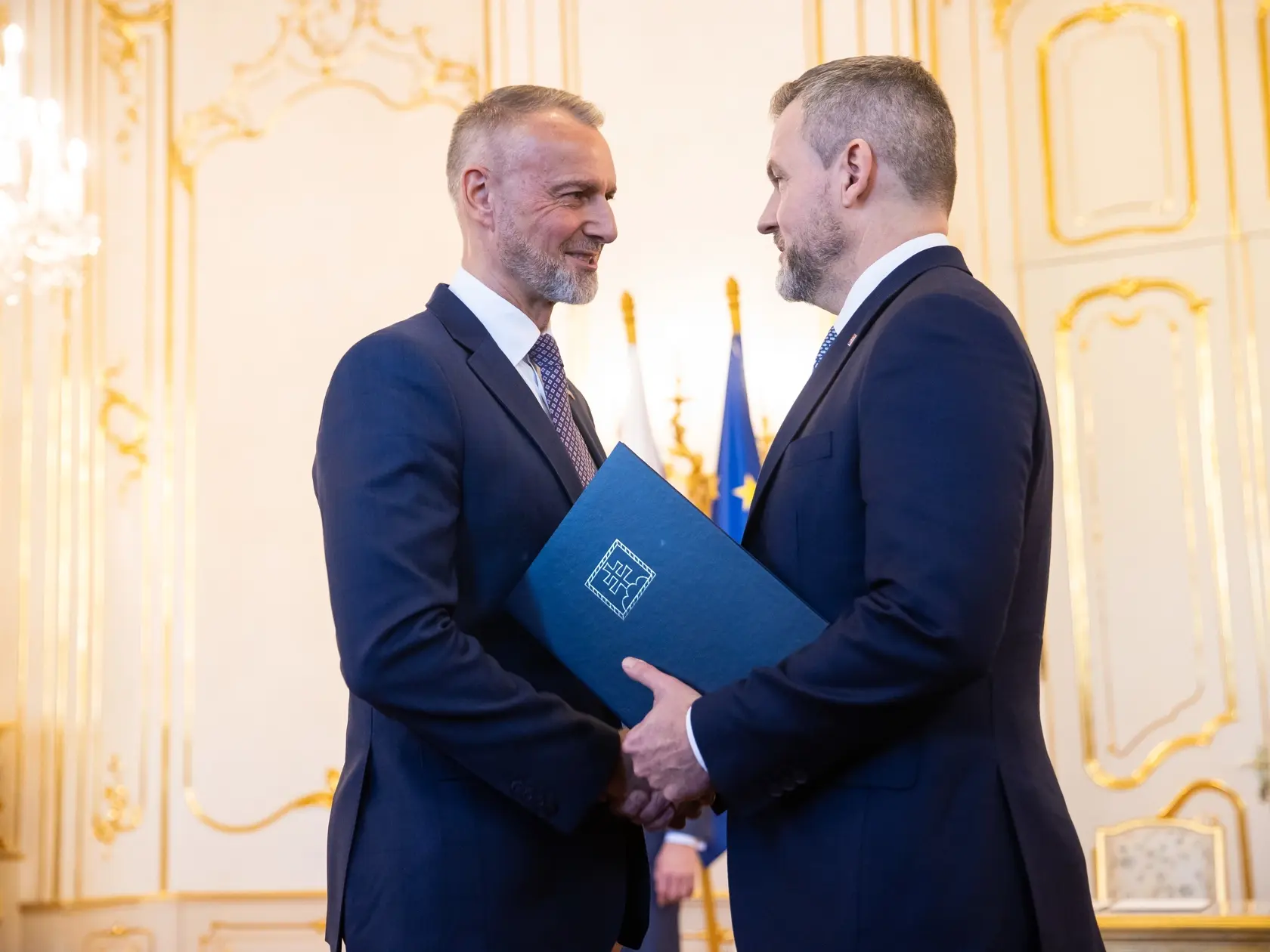 Na snímke Richard Raši, ktorý podal demisiu prezidentovi Slovenskej republiky Petrovi Pellegrinimu.