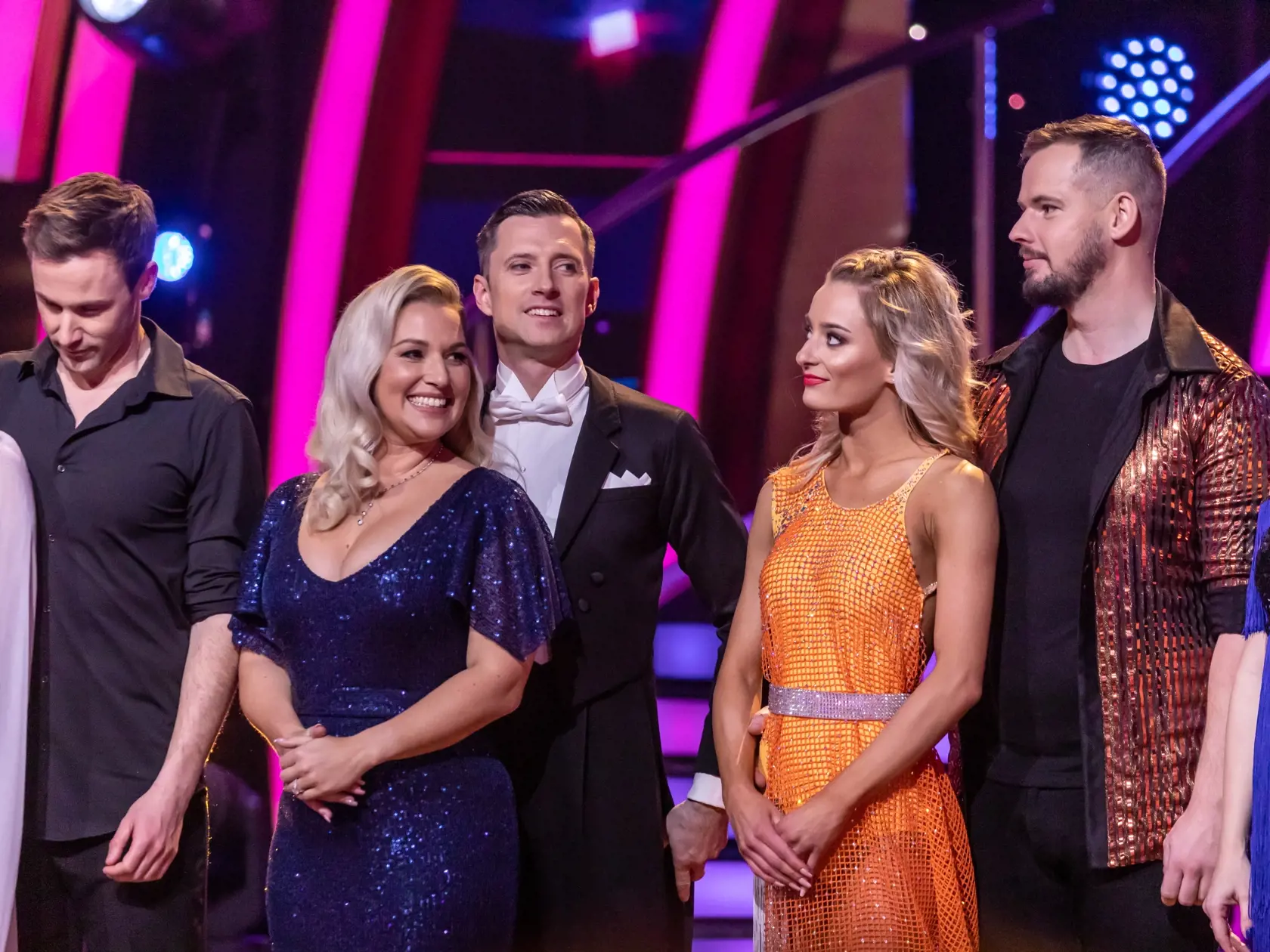 Dominika Cibulková počas prvého prenosu Let´s Dance. Napriek tomu, že bývalá tenistka doteraz nikdy netancovala, bola veľkým prekvapením večera.