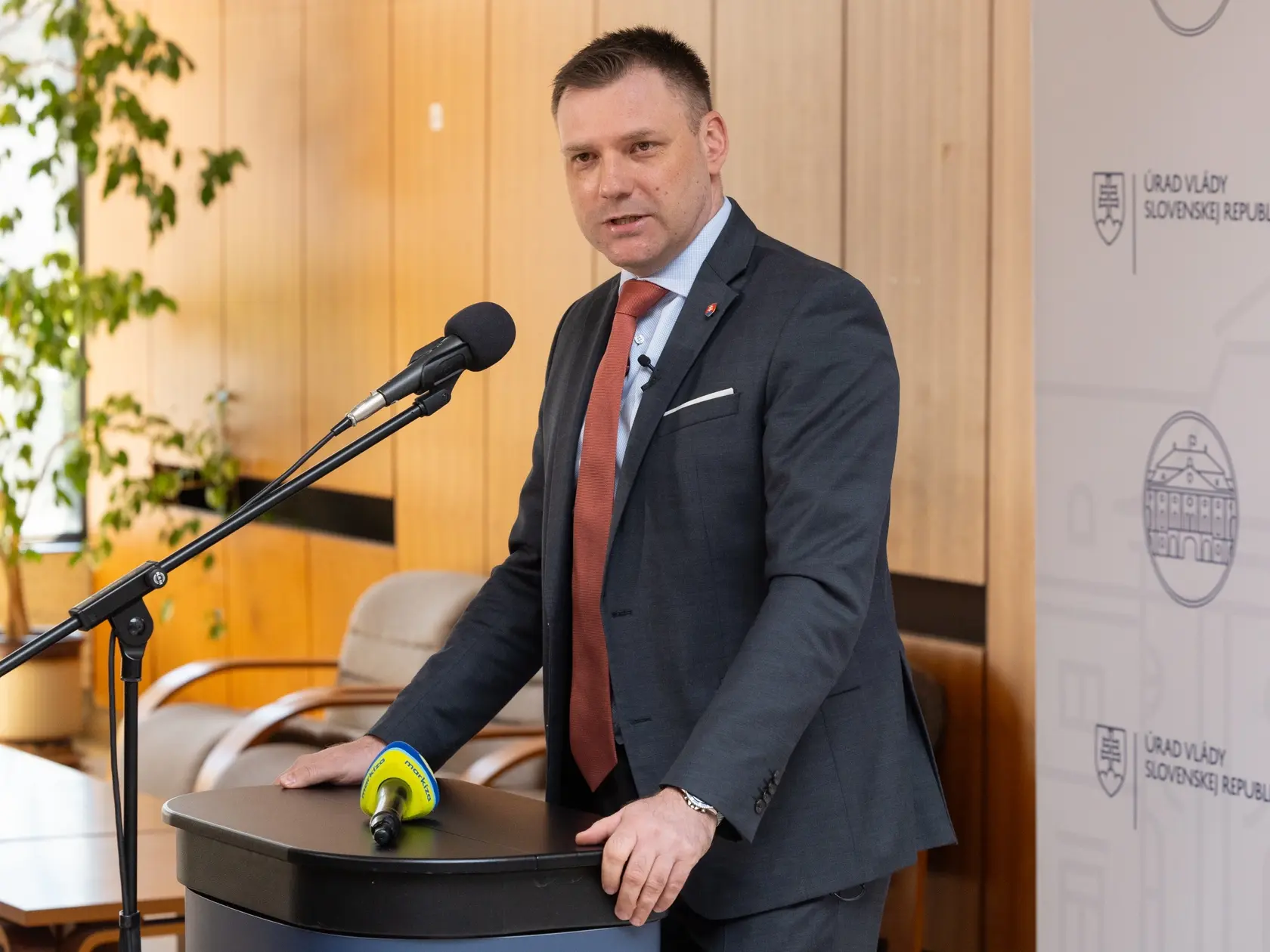 79. schôdza - Úrad vlády Slovenskej republiky. Na snímke je Tomáš Taraba, minister životného prostredia SR.