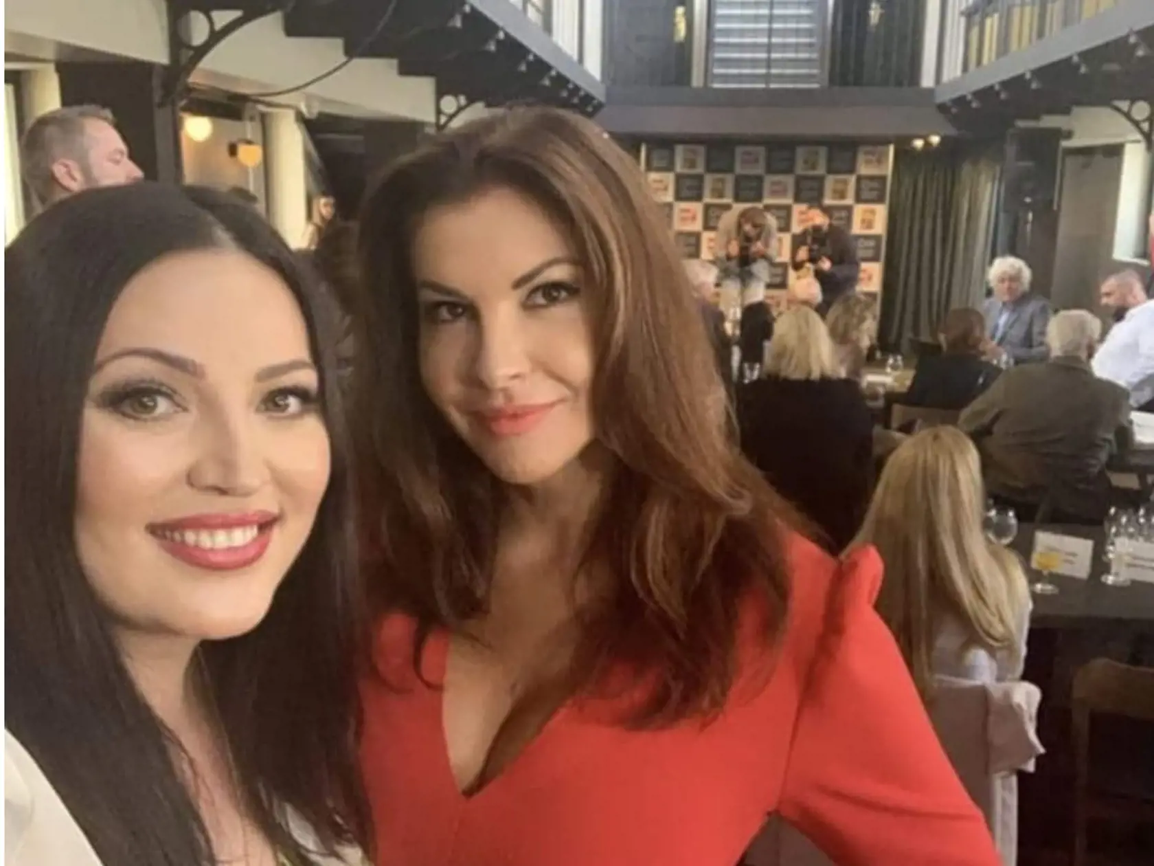 Ivana Christová bývalá dvojnásobná kráľovná krásy a svetová modelka si s Tatarkovou rozumejú.