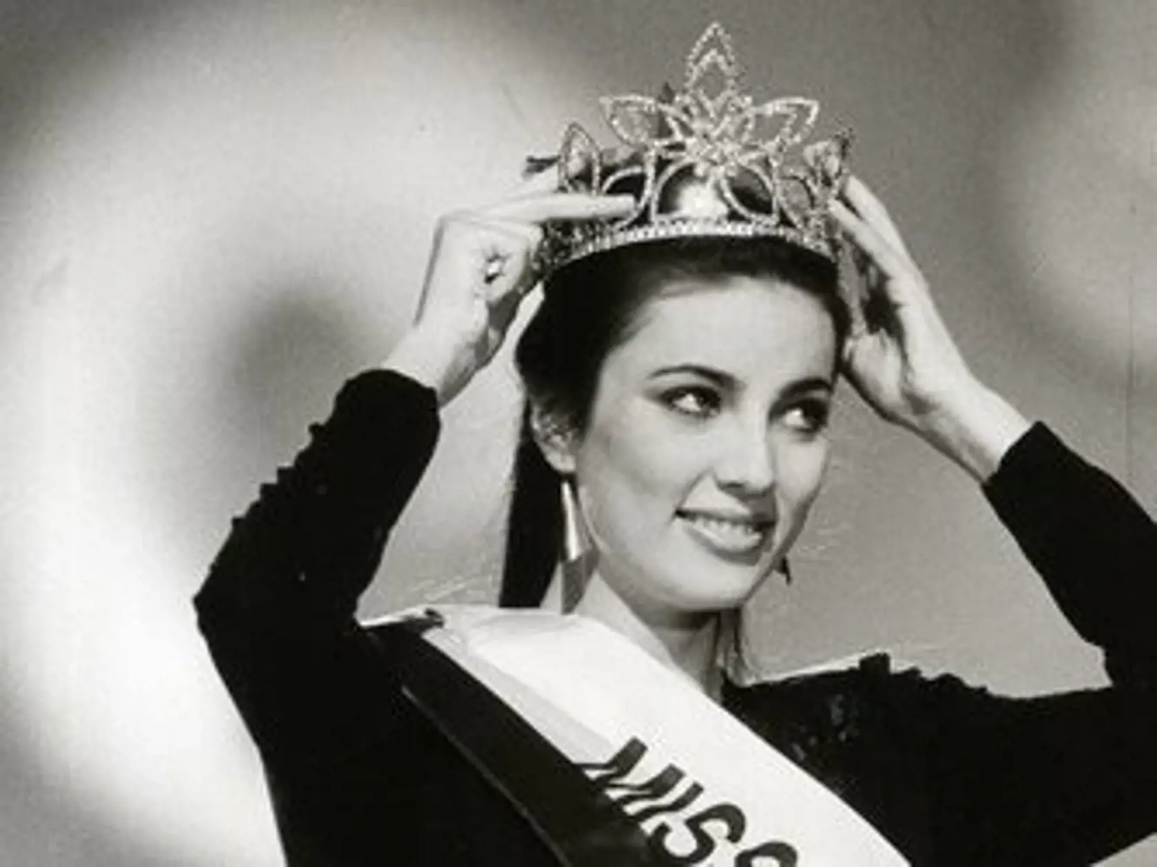 Ivana Christová ako Miss Československo