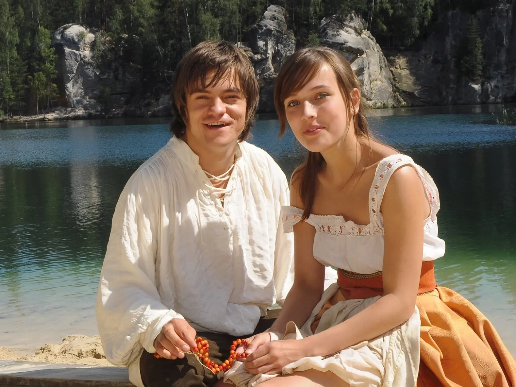 Tereza Voříšková a Jiří Mádl vo filme Peklo s princeznou.
