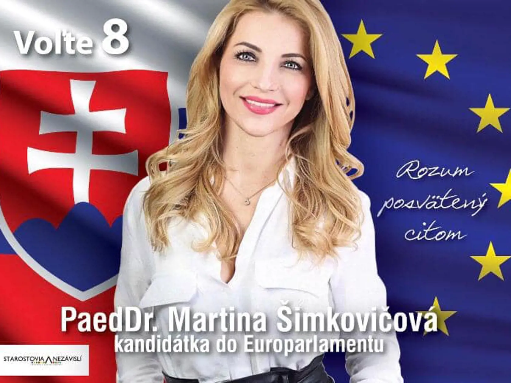 Kedysi kandidovala aj do europarlamentu, neúspešne.