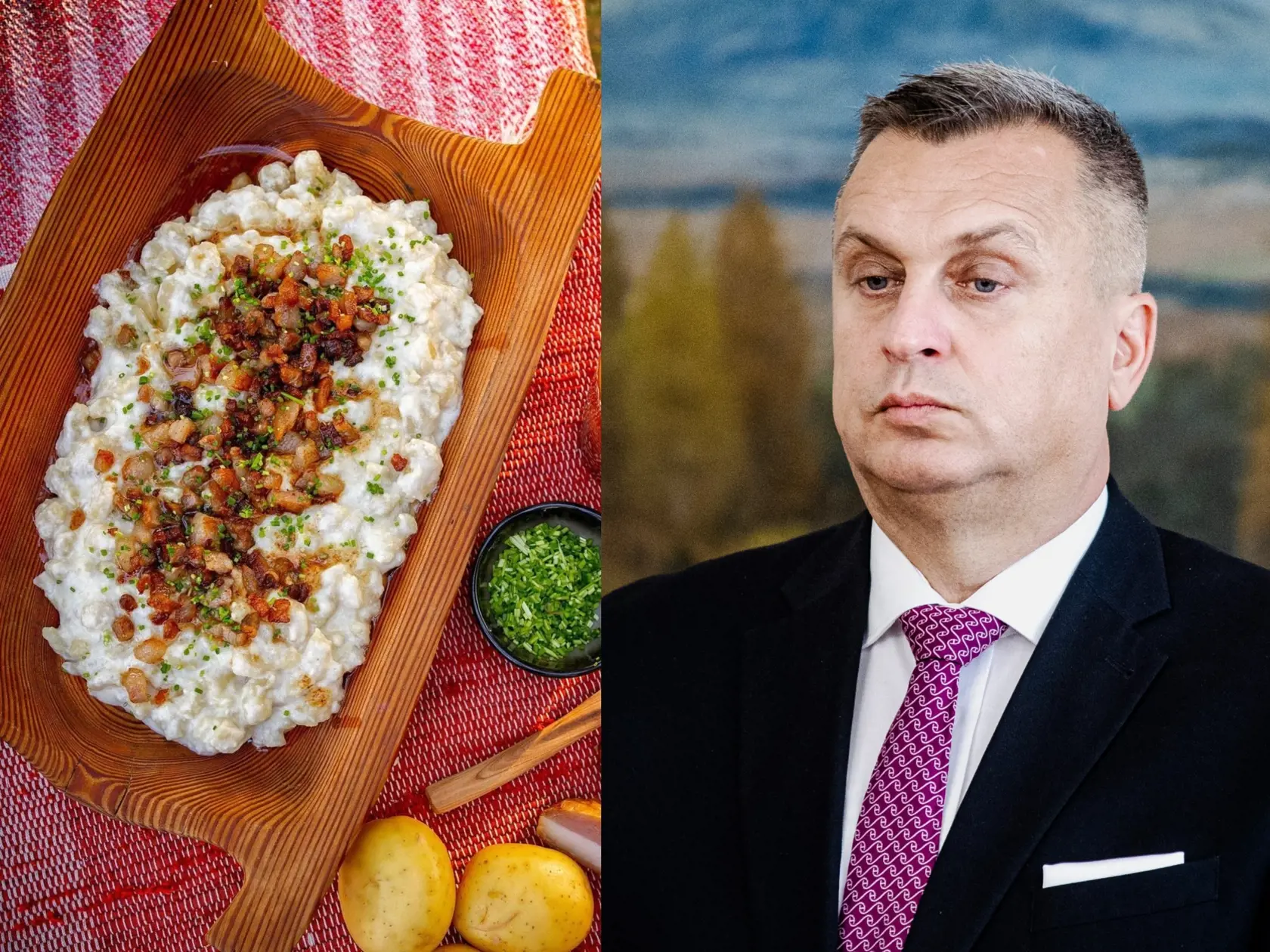 Šéf národniarov Andre Danko prekvapil rečami o zavedení  národného menu do slovenských reštaurácií.