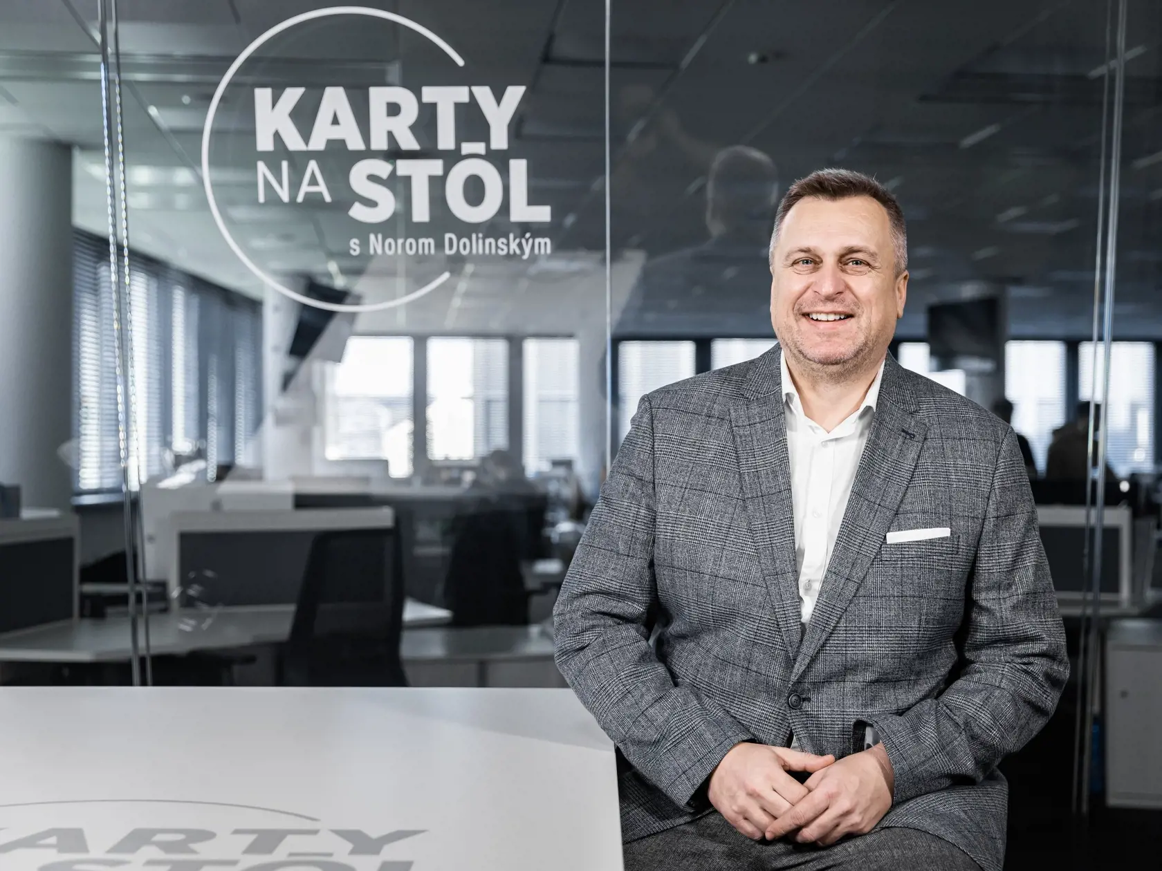 Diskusná relácia "Karty na stôl", ktorej hosťom bol Andrej Danko.