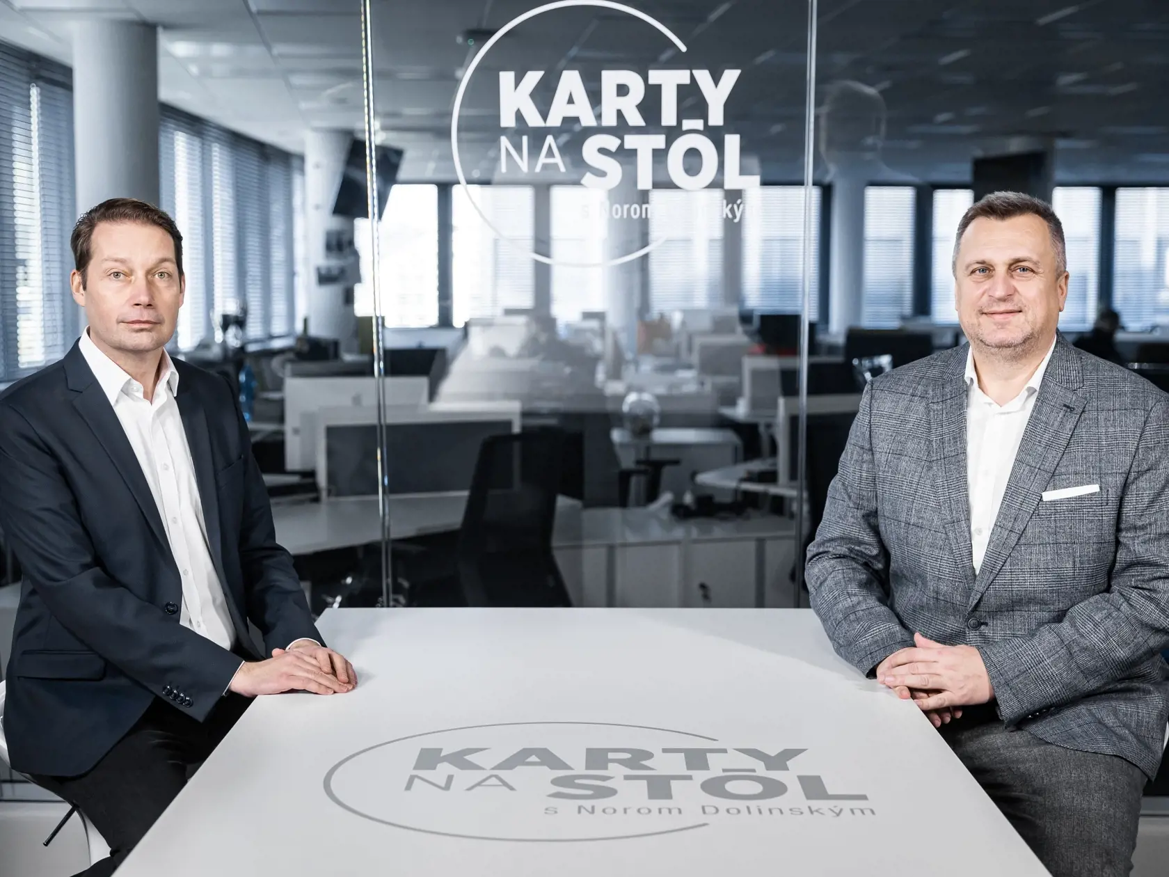 Diskusná relácia "Karty na stôl", ktorej hosťom bol Andrej Danko.