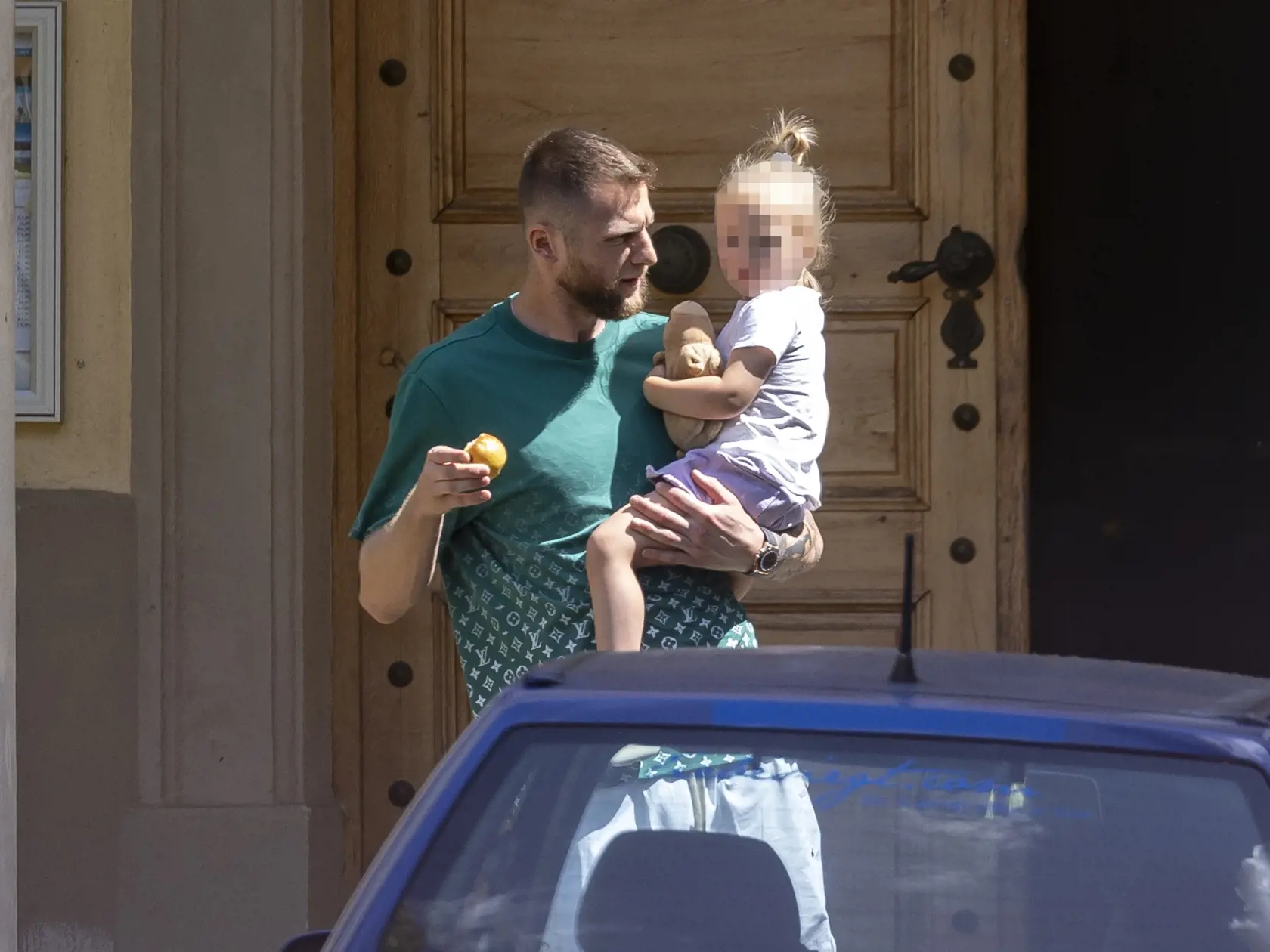 Kapitán našej reprezentácie sa popritom dôkladne staral o svoju dcérku Charlotte.