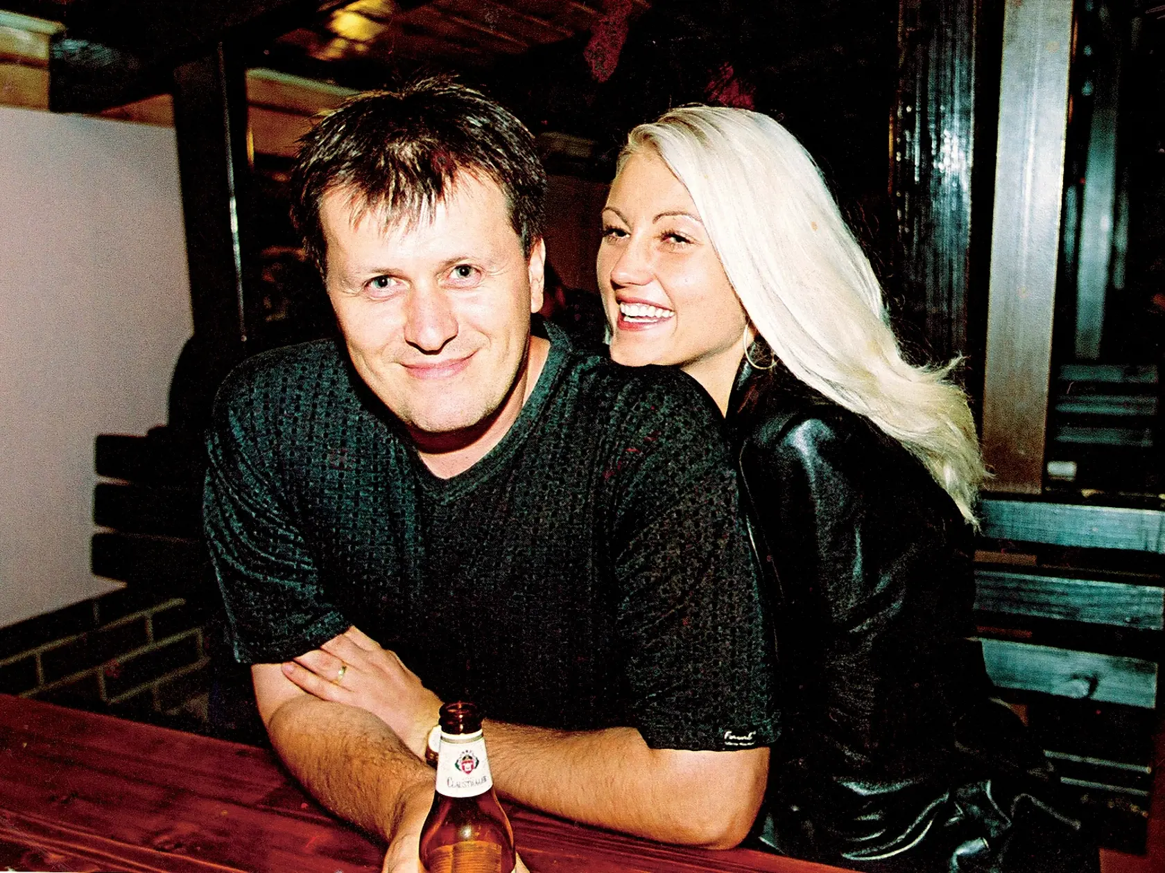 Julo Viršík a manželka Adriana v roku 2005.