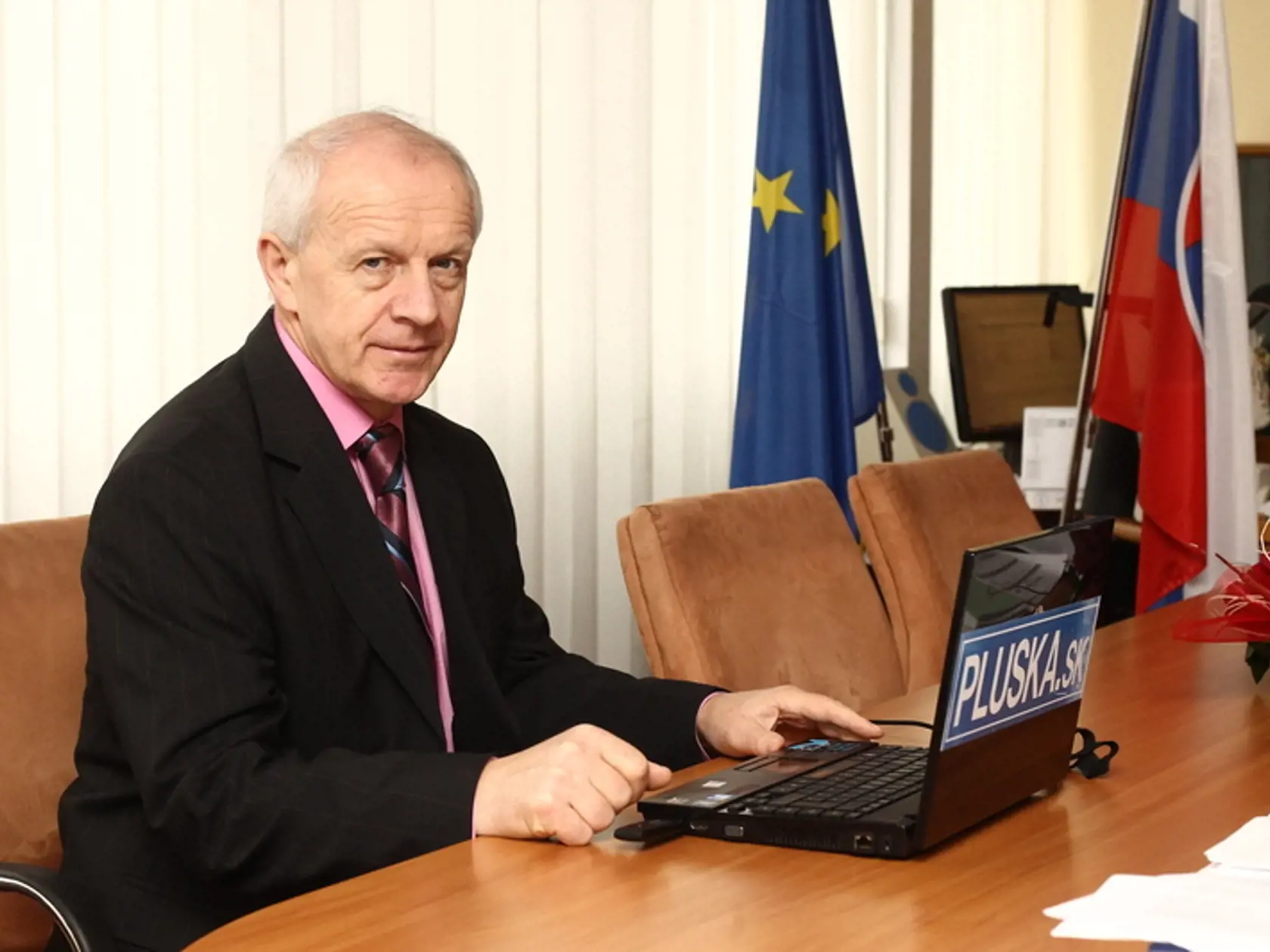 Šéf Veterinárnej a potravinovej správy Jozef Bíreš počas ONLINE rozhovoru.