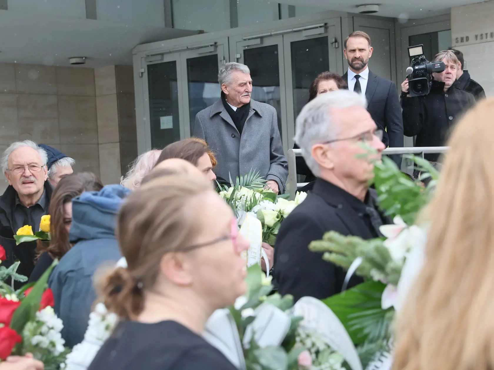 Herci odprevadili Marínu na jej poslednej ceste.