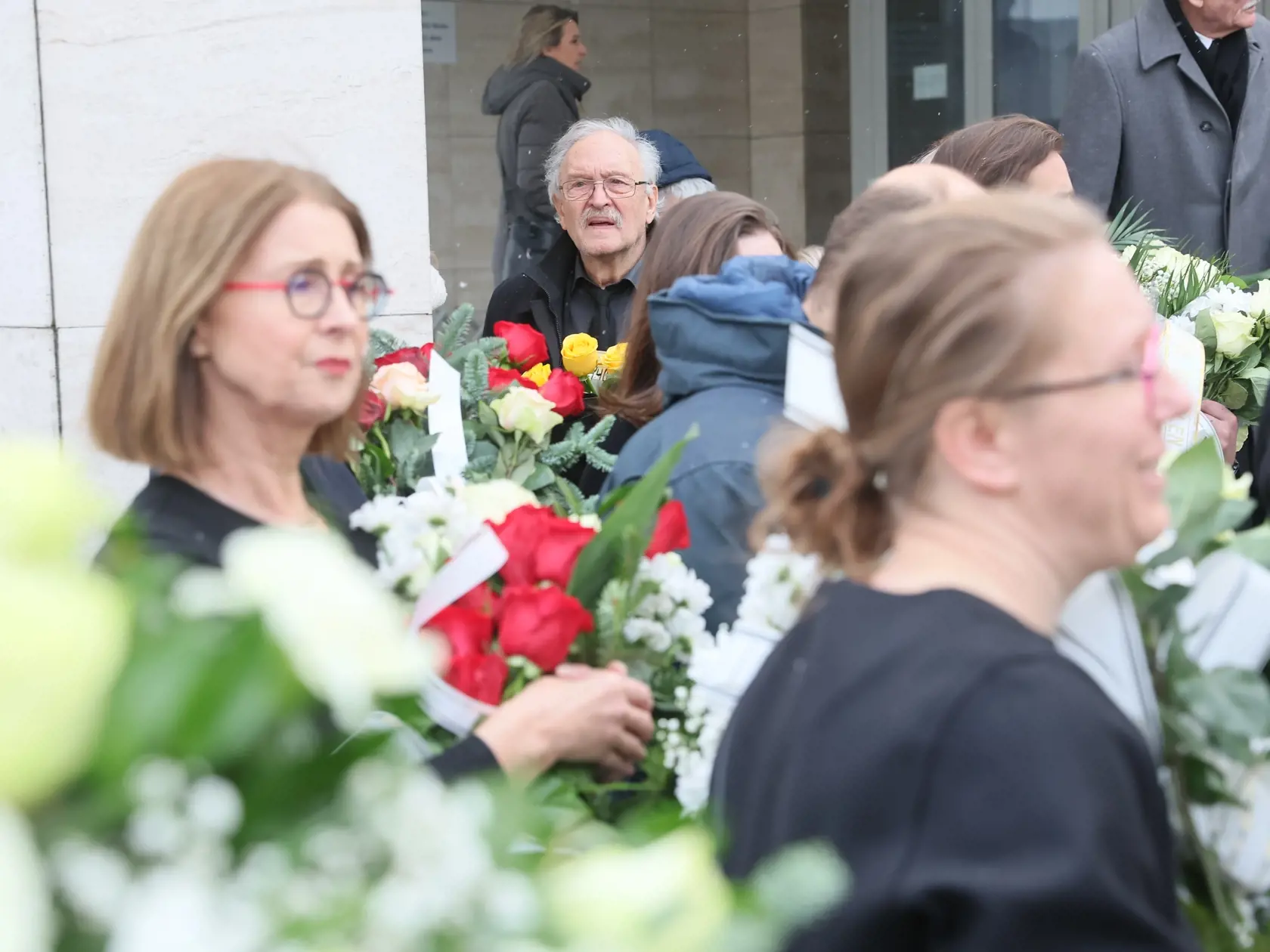 Herci odprevadili Marínu na jej poslednej ceste.