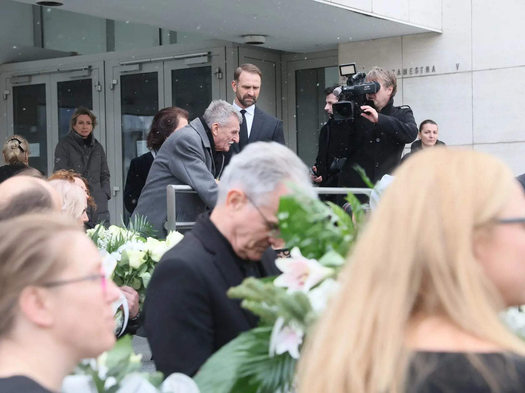 Herci odprevadili Marínu na jej poslednej ceste.