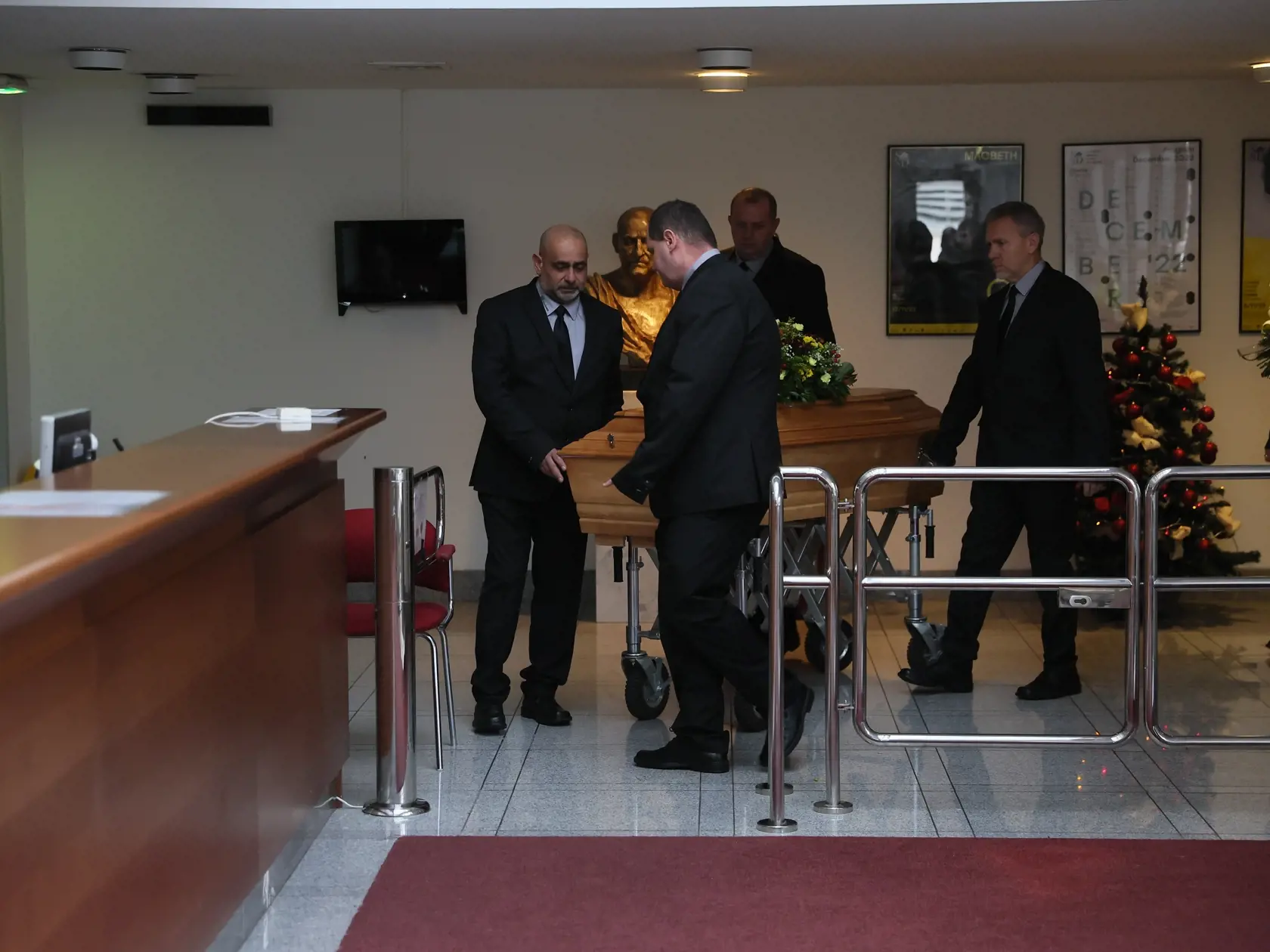 Herci odprevadili Marínu na jej poslednej ceste.