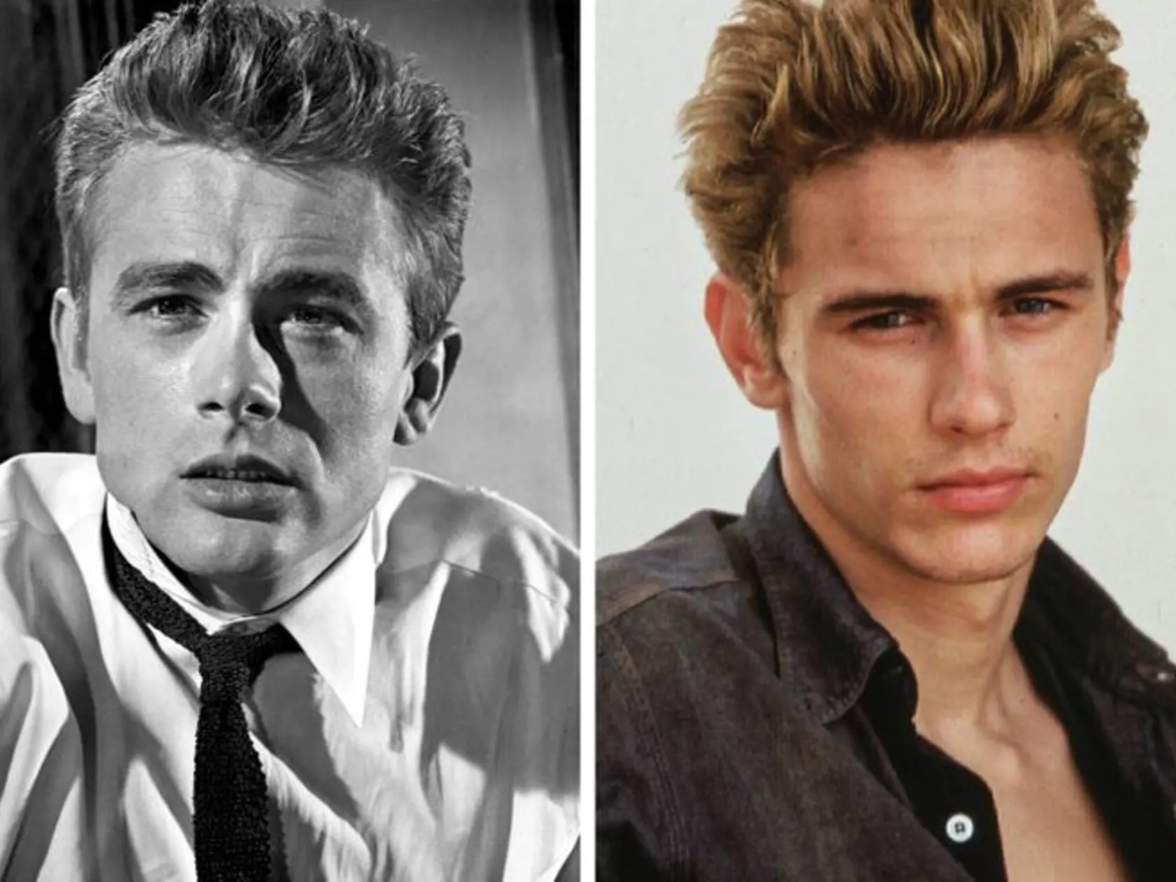 James Franco ako James Dean v rovnomennom filme, 2001