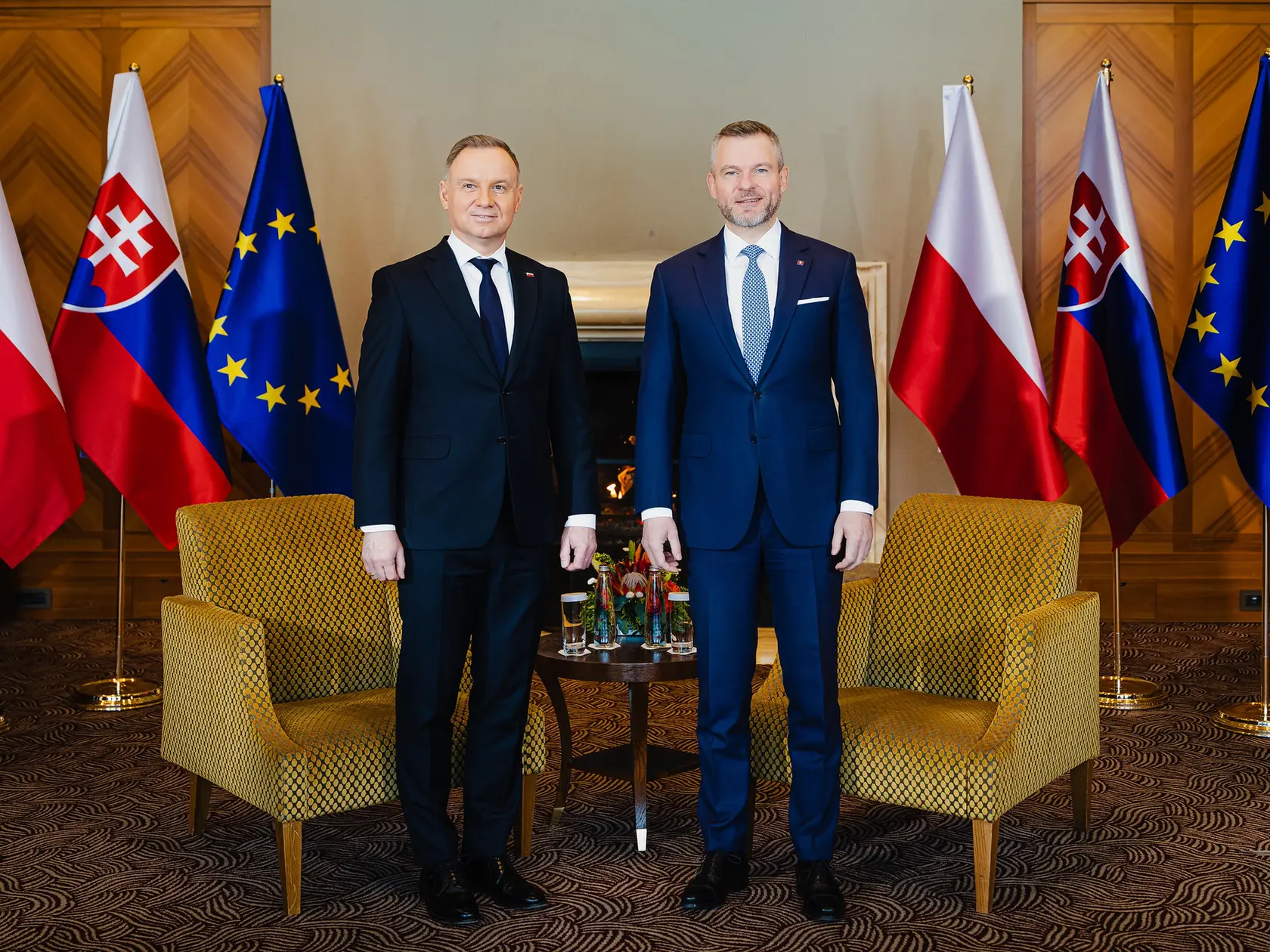 Rozlúčková návšteva prezidenta Poľskej republiky Andrzeja Dudu