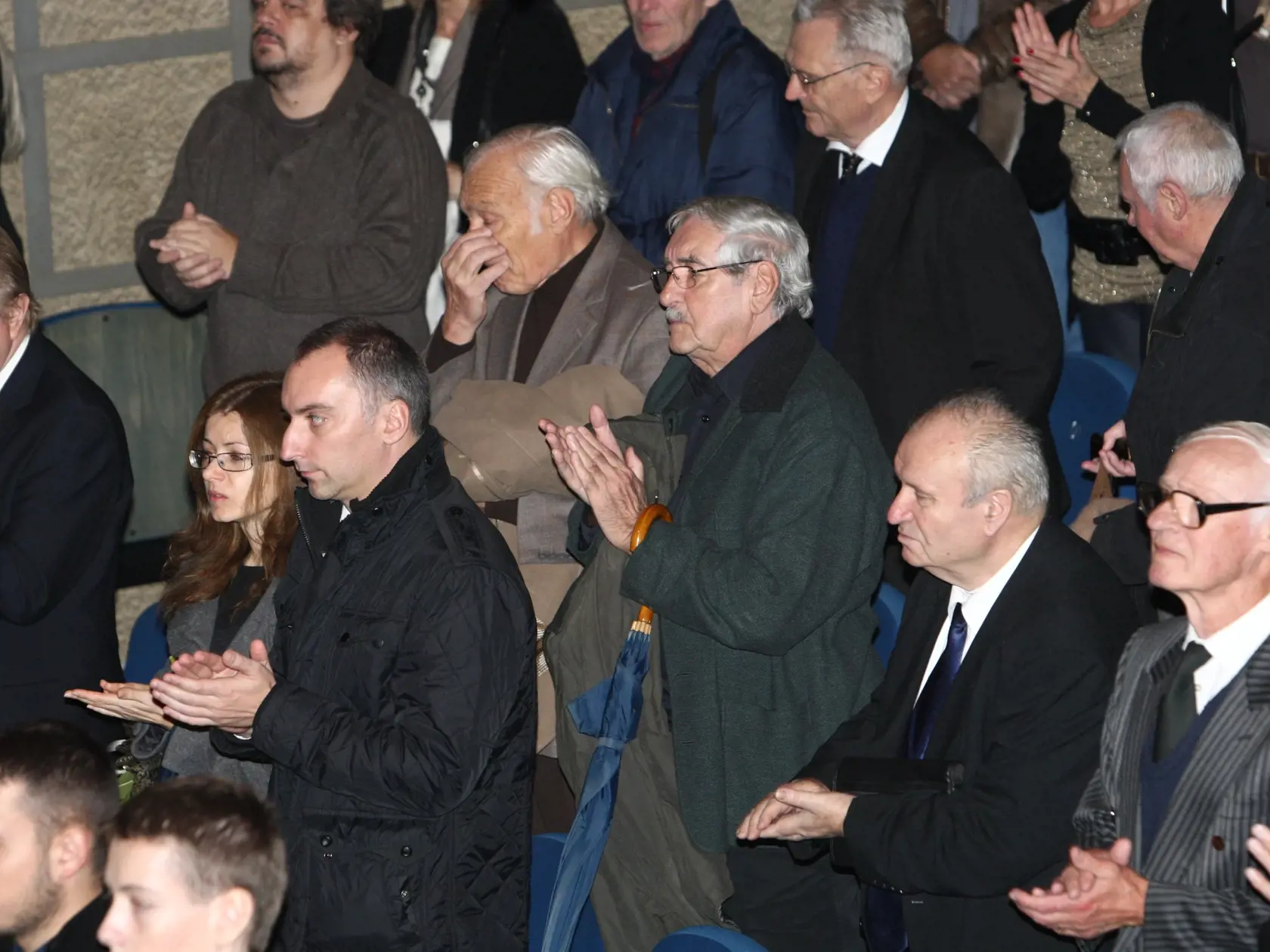 Viliam Polónyi, herec, pohreb na Novej scéne a v bratislavskom Krematóriu.