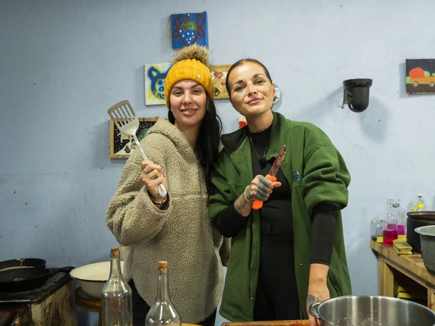 Lenka a Kaja.