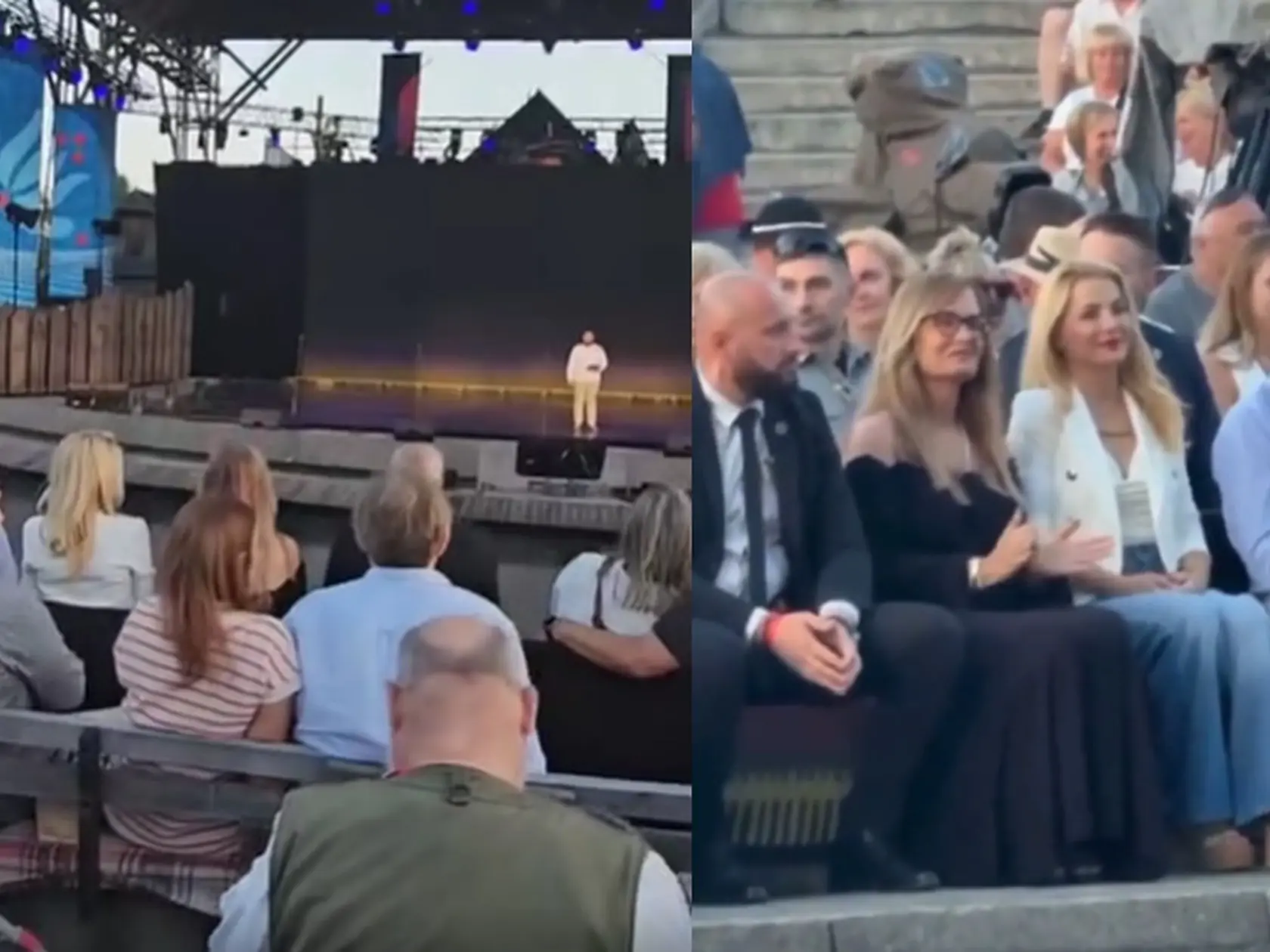 Ministerka Šimkovičová na festivale vo Východnej. Vybrala si biely top s modrými džínsami.