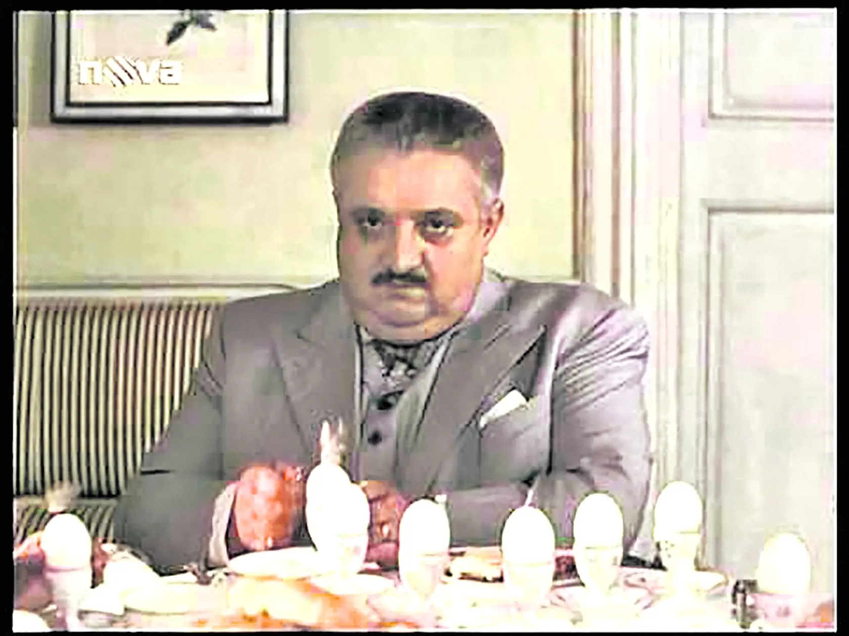 1989- Marián Labuda vo filme Konec starých časů. Tu už herec vyzerá tak, ako si ho väčšina fanúšikov pamätá.