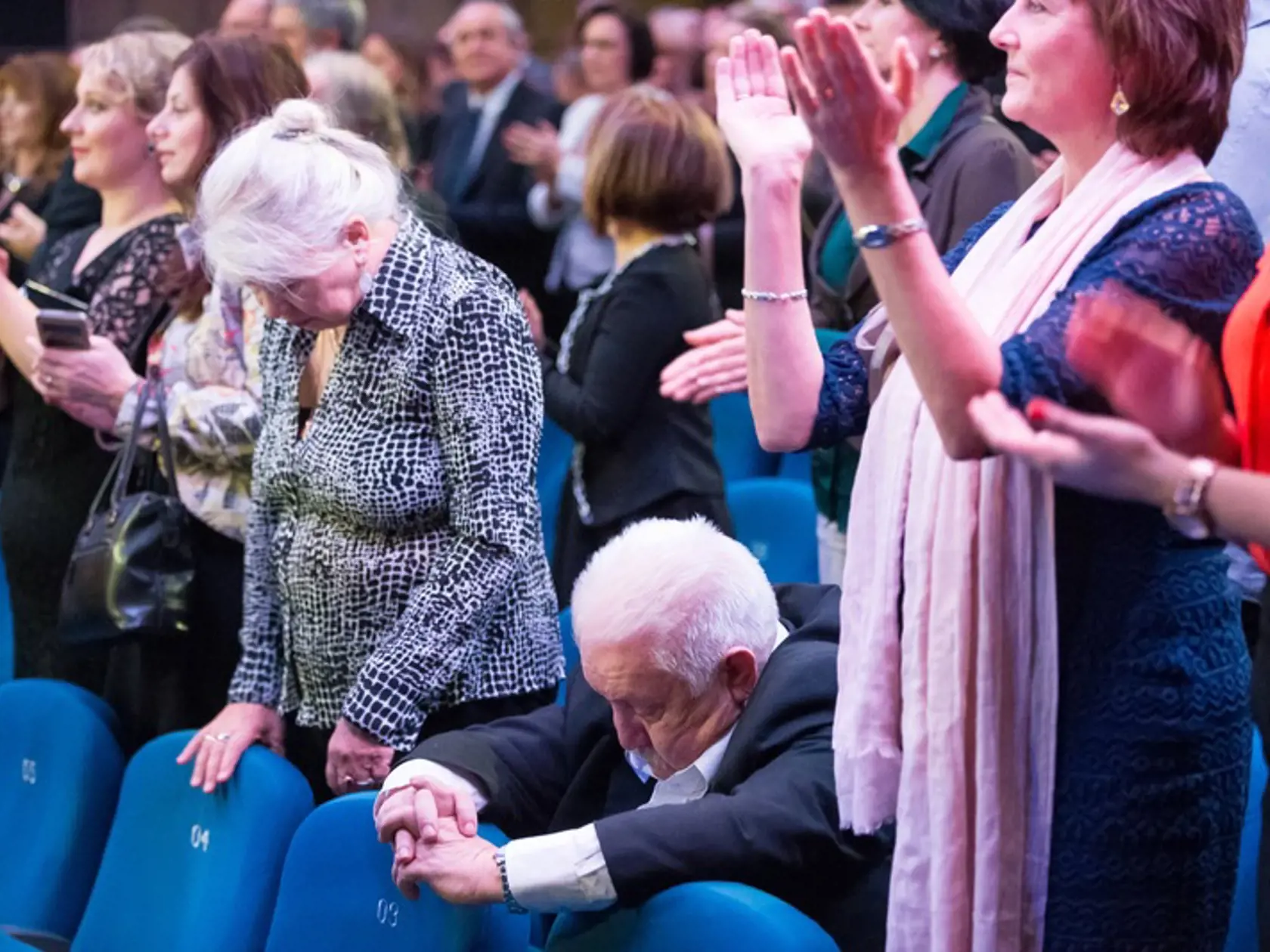 December 2016: Herec Marián Labuda († 73) vtedy divadelné predstavenie takmer nezvládol.