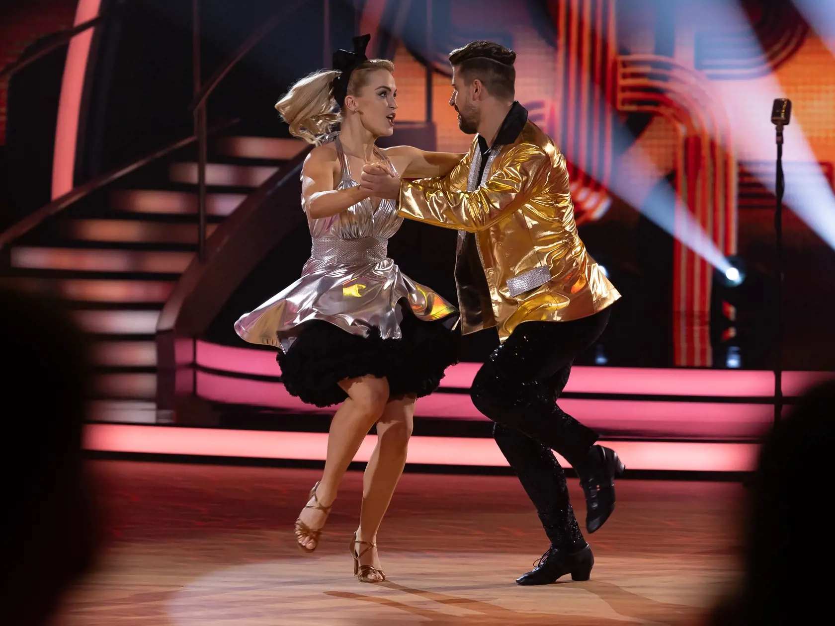 Prvé kolo tanečnej televíznej šou Let’s Dance v bratislavskej Inchebe.