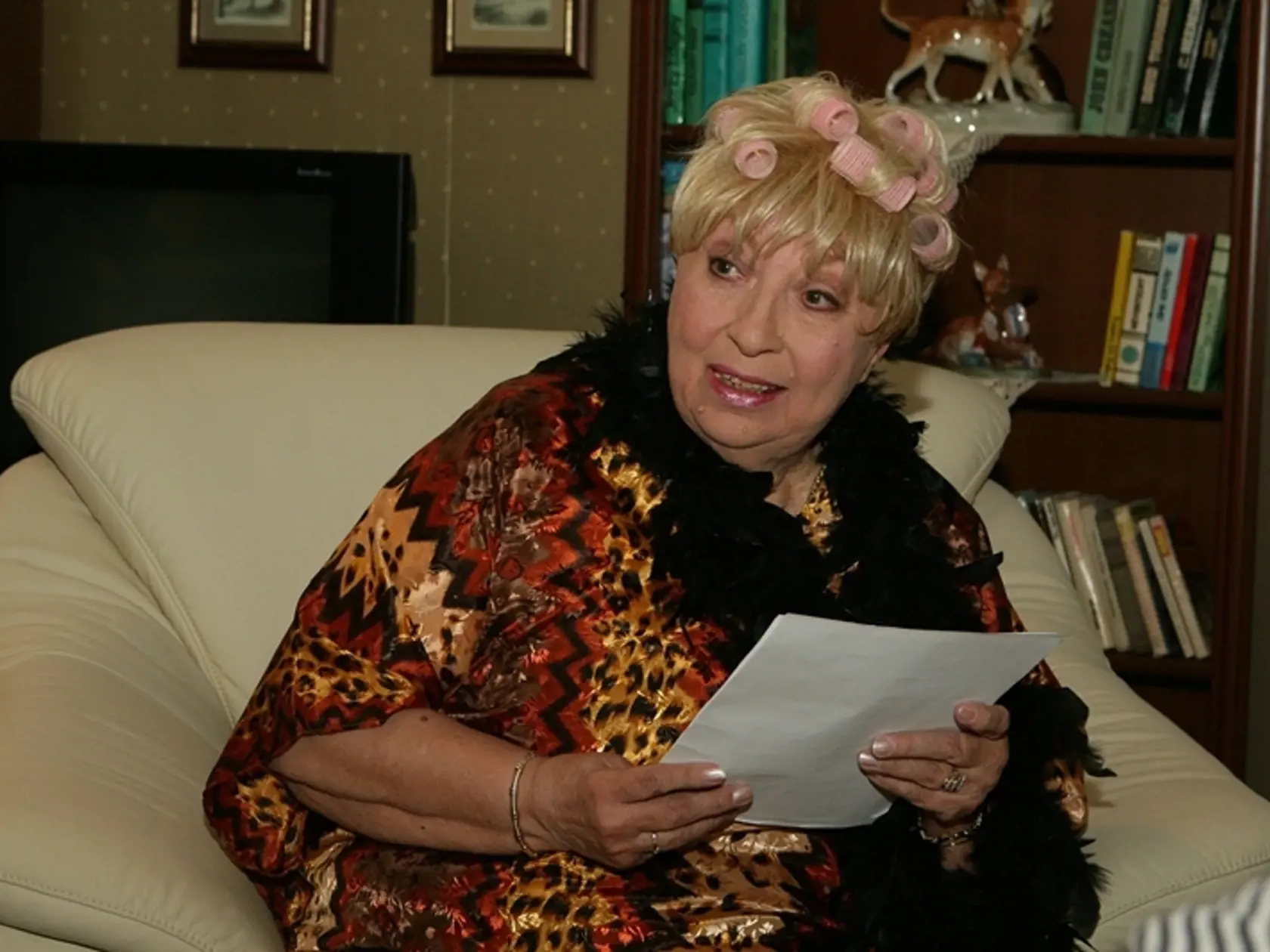 Magda Paveleková v sitkome Áno, miláčik.